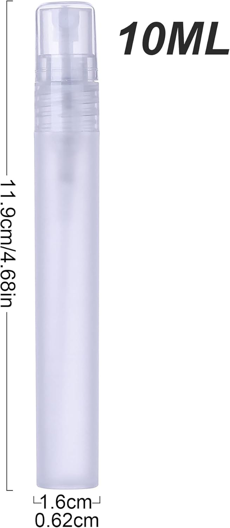 IRYNA 6Pcs Small Spray Bottle 10Ml Spritzer Clear Liquid Containers Mini Portable Mist Empty Spray Bottle Perfume Atomizer Refillable for Personal Beauty Care Cosmetic Makeup image number 1