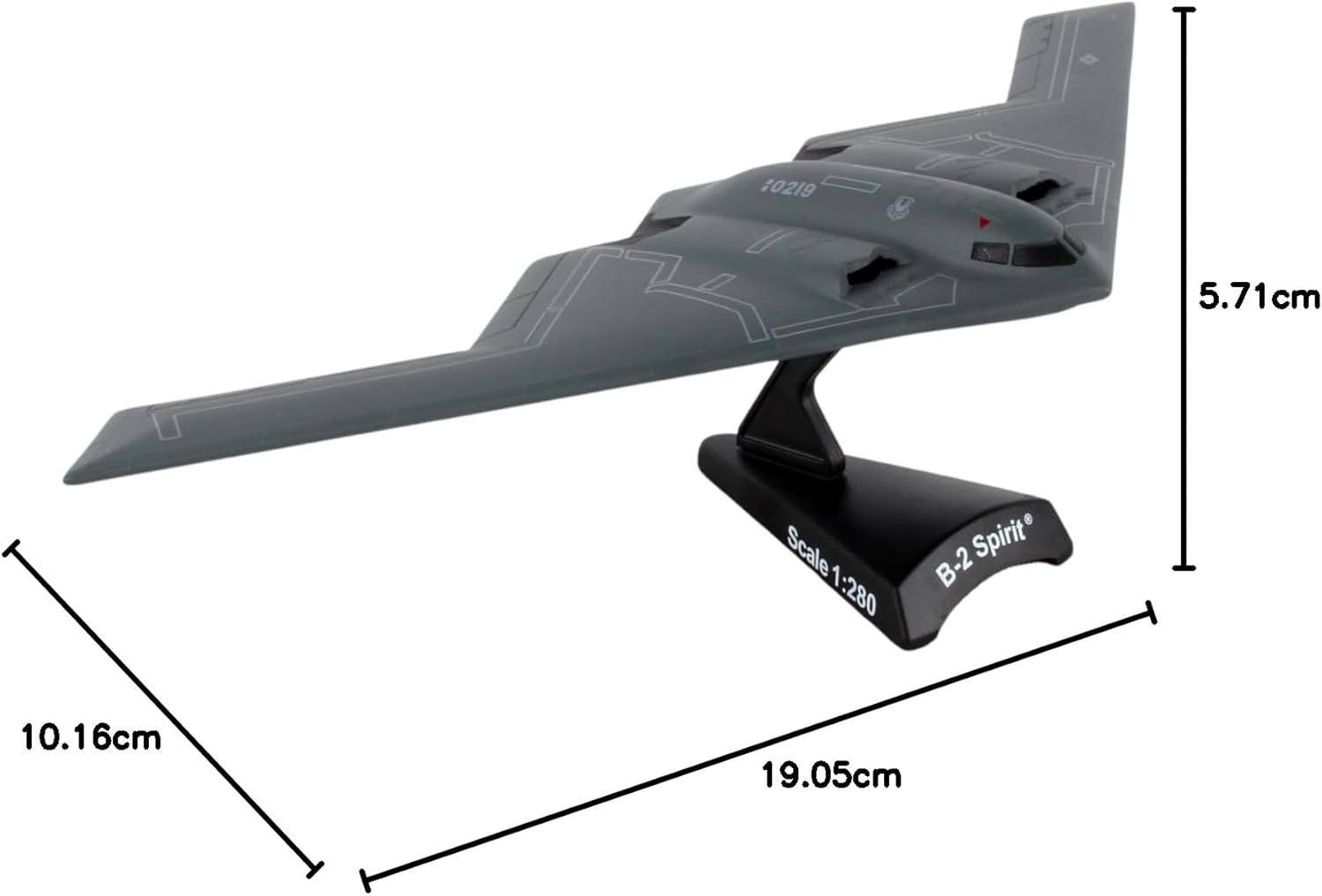 Daron Worldwide Trading B-2 Spirit Vehicle (1:280 Scale) image number 6