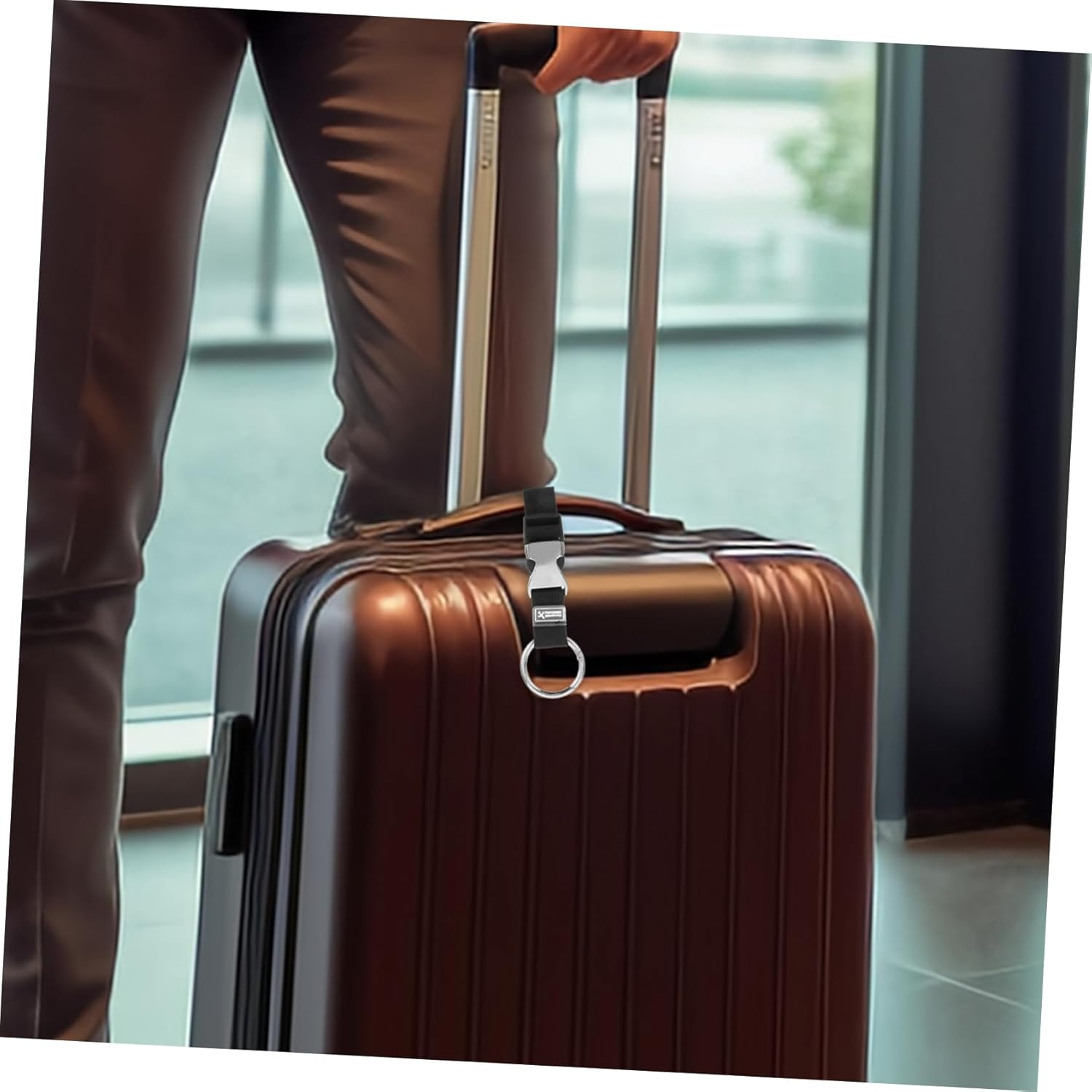 WESIEVYA Versatile Luggage Fixing Belt Luggage Straps for Suitcases Buckle Binding Strap