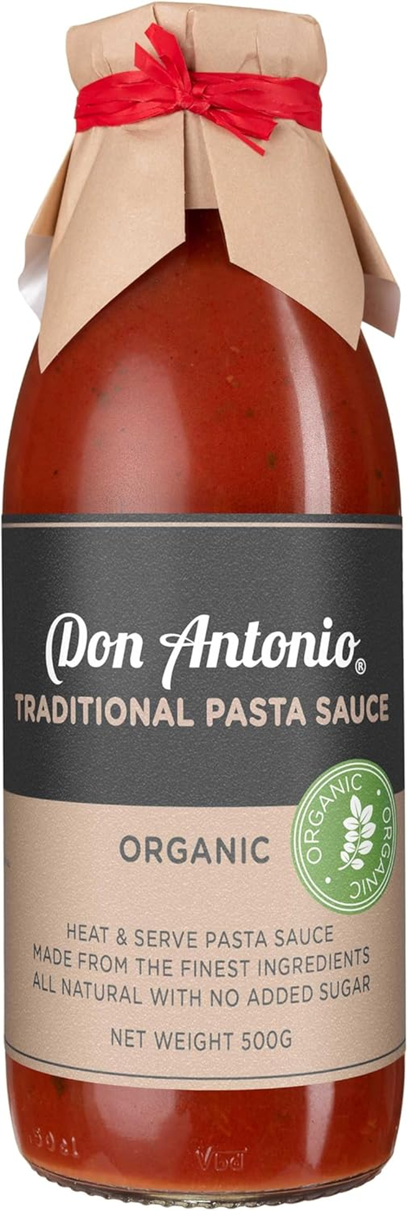 Don Antonio Organic Traditional Pasta Sauce 500 G image number 1