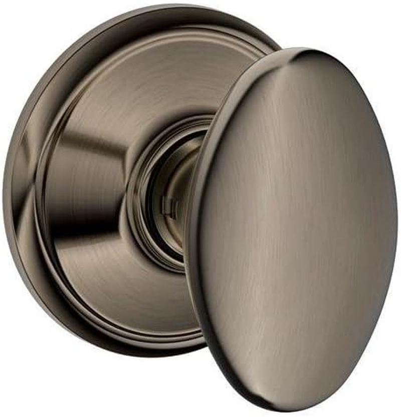 Schlage F40 SIE 625 16-080 10-027 Siena Bed and Bath Knob, Bright Chrome
