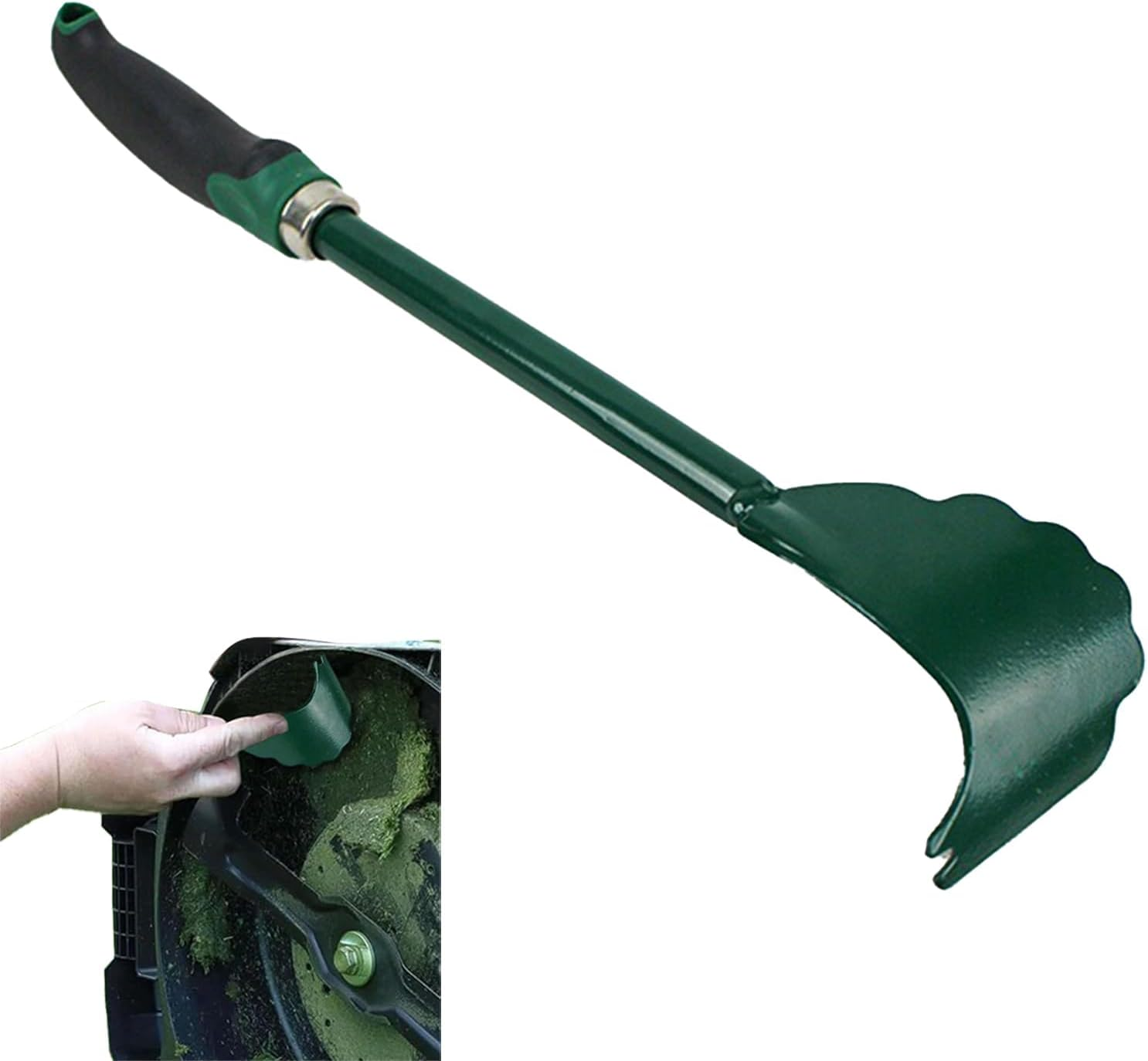 Mower Deck Scraper with Ergonomic Long Handle, 2025 New Lawn Mower Maintenance Deck Cleaning Tool,Sturdy Lawnmower Deck Scraper for Maintenance Cleaning Lawnmower