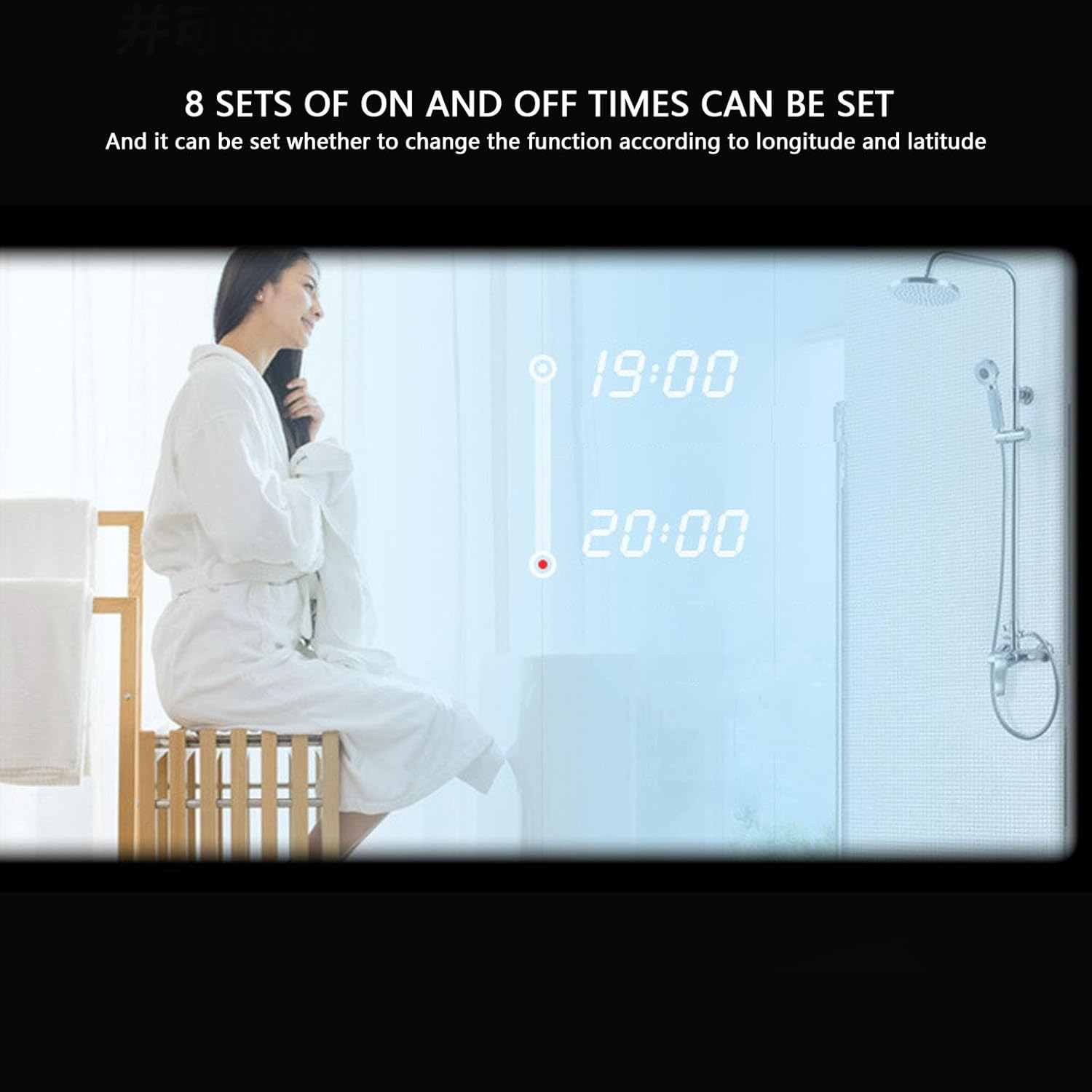 Pool Pump Timer, Water Proof Digital Timer Box with 7 Day 28 on off Schedules Programmable, LCD Display, for Outdoor Motor Driven Devices image number 3