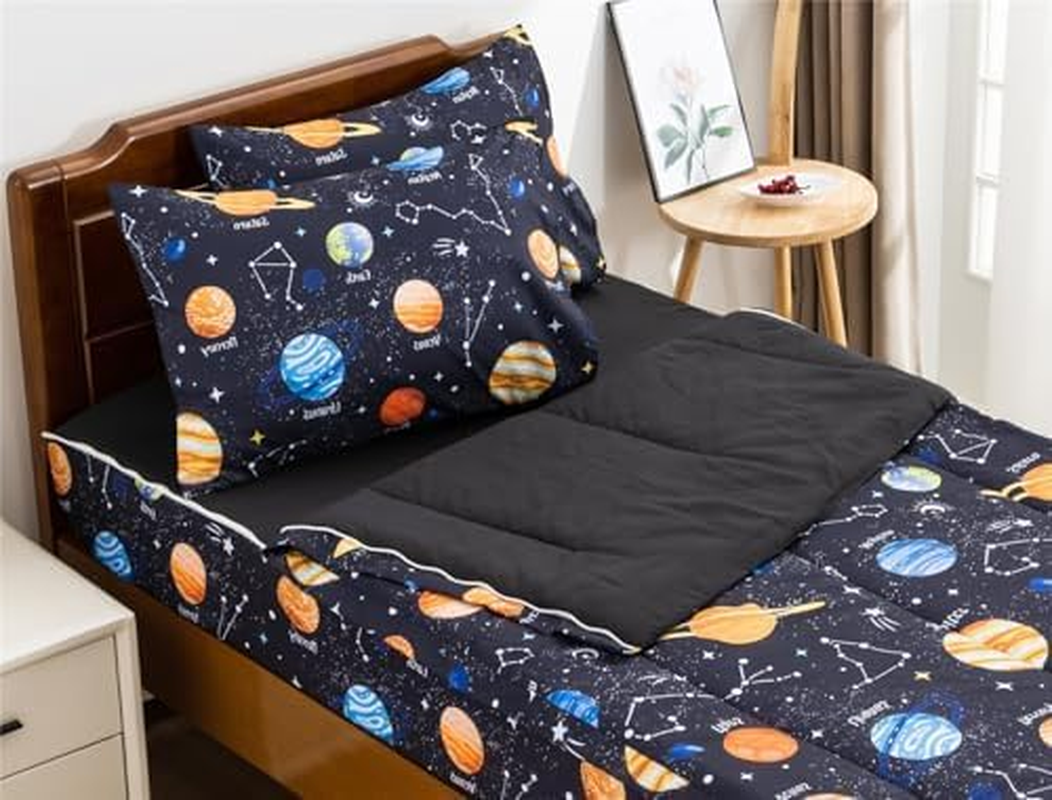 Meeting Story 3Pcs Kids Comforter Sets Zipper Bedding Set for Boys,Twin Kid Bedding Set Car Comforter Construction Bedding for Kid,All in One Zipper Bedding（Grey,Twin）