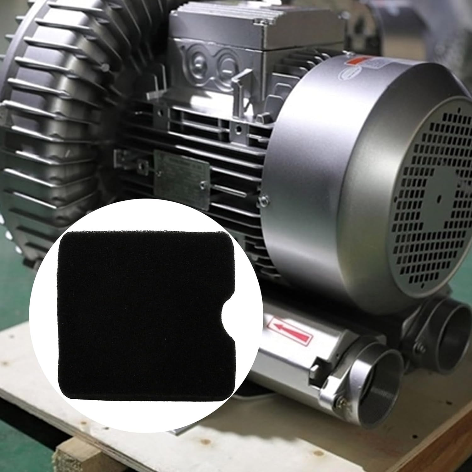 2Pcs 504115301 Air Filter Replacement for Husqvarna 130 BT 130BT 530BT Blowers Replacement for Red Max EBZ3000RH HBZ2601 HBZ2610 Blowers Repl.# 504115301 521751401 image number 3