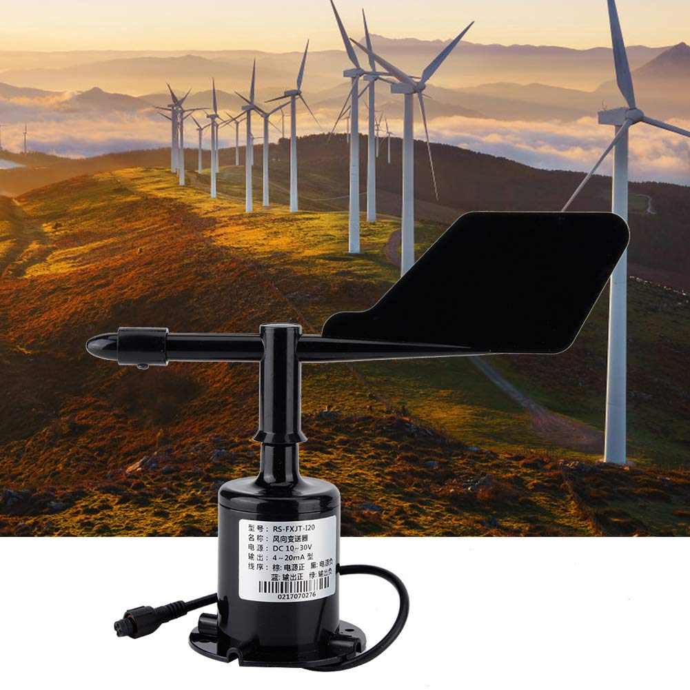 Anemometer with Wind Speed Sensor, 8 Indication Directions Polycarbonate Wind Rate Sensor, Small and Light for Lab Garden, Pulse Measurement image number 3