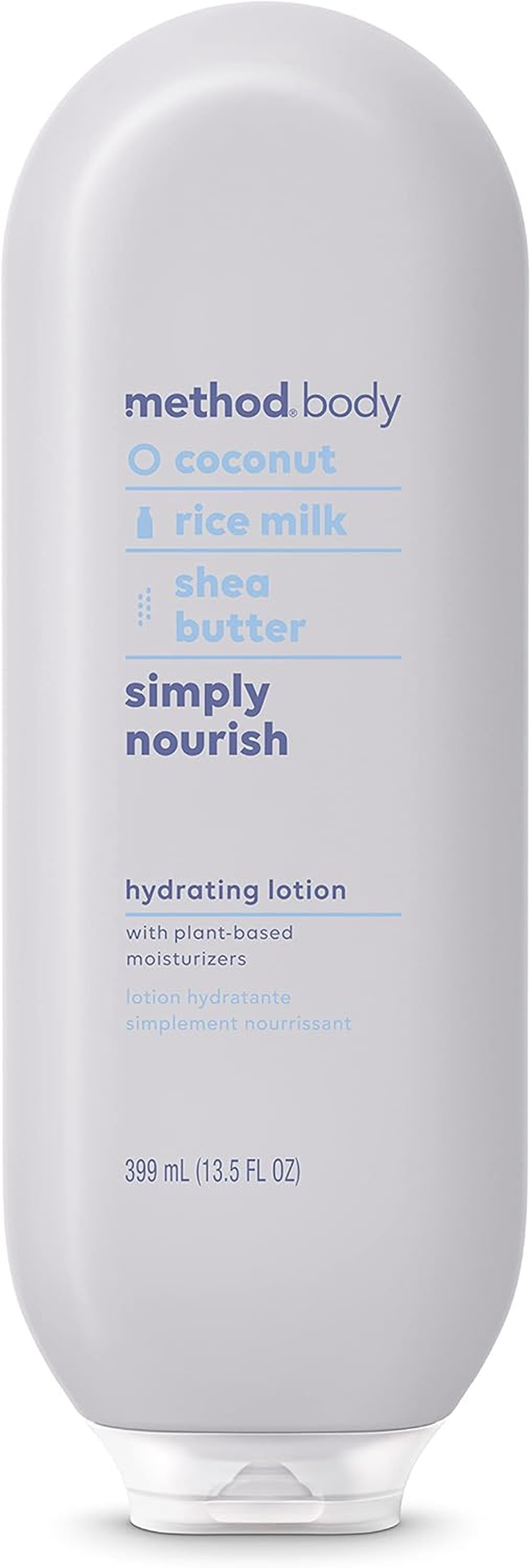 Method Daily Lotion, Simply Nourish, Plant-Based Moisturizer for 24 Hours of Hydration, 13.5 Fl Oz (Pack of 1) image number 2