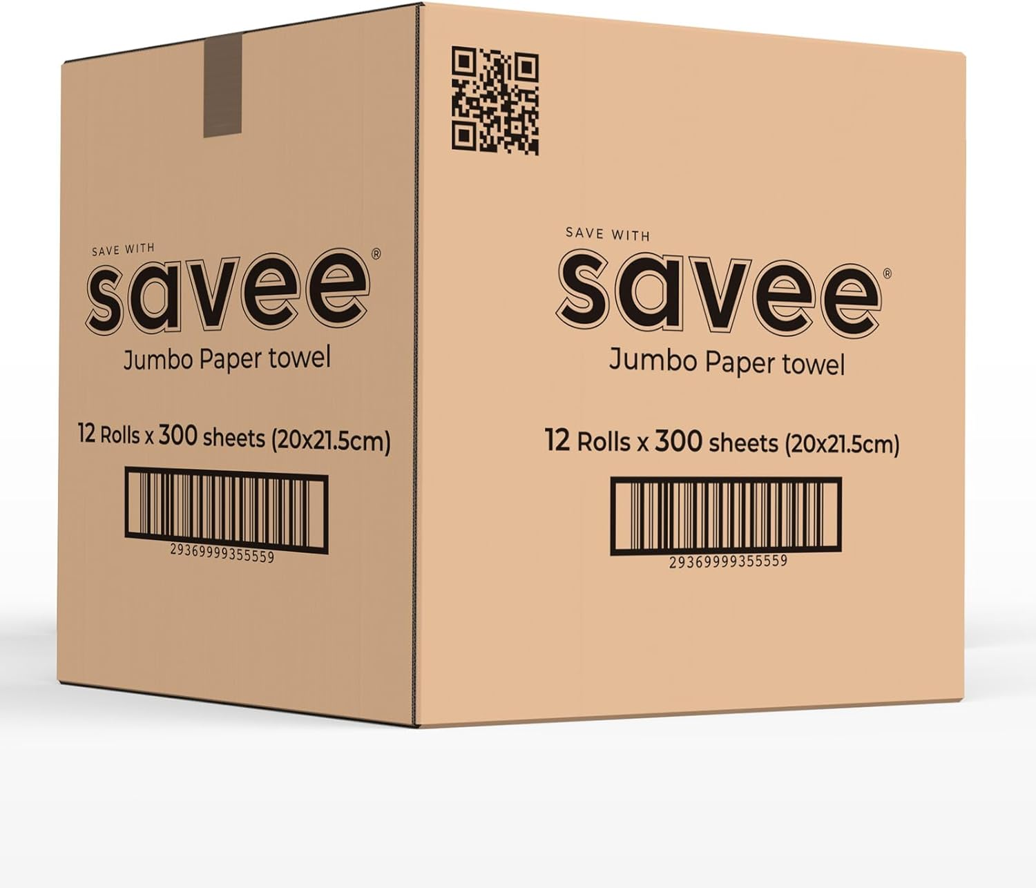 Savee Jumbo Paper Towel (6 Rolls X 300 Sheets) image number 2