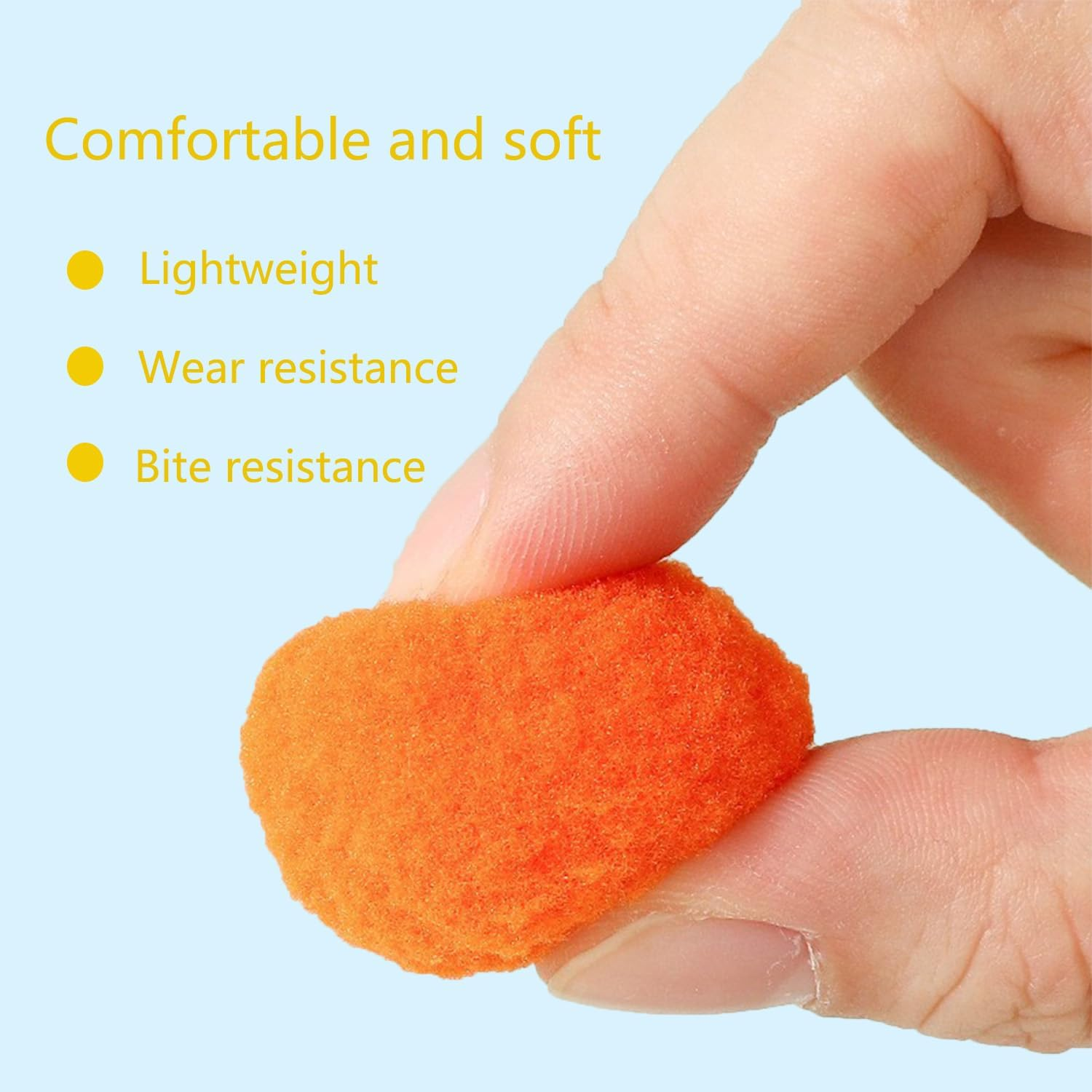 Interactive Cat Toy, Pack of 100 Cat Toy Balls, Soft Cat Balls with Cat Toy Launcher, Cat Pompom for Indoor Interaction with Cats image number 5