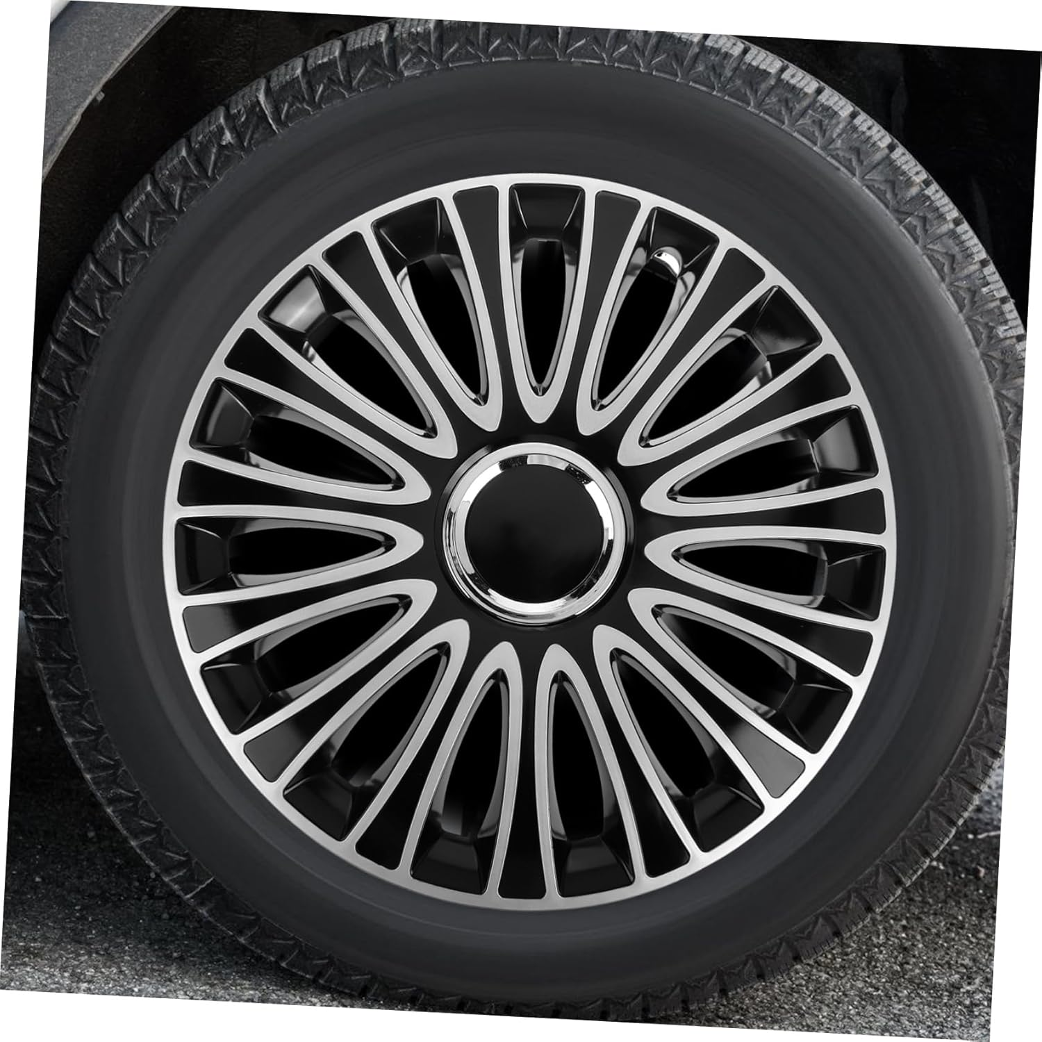 Beatifufu Automotive Wheel Cover Easy Installation Material Elegant Design Compatible Car Wheels image number 4