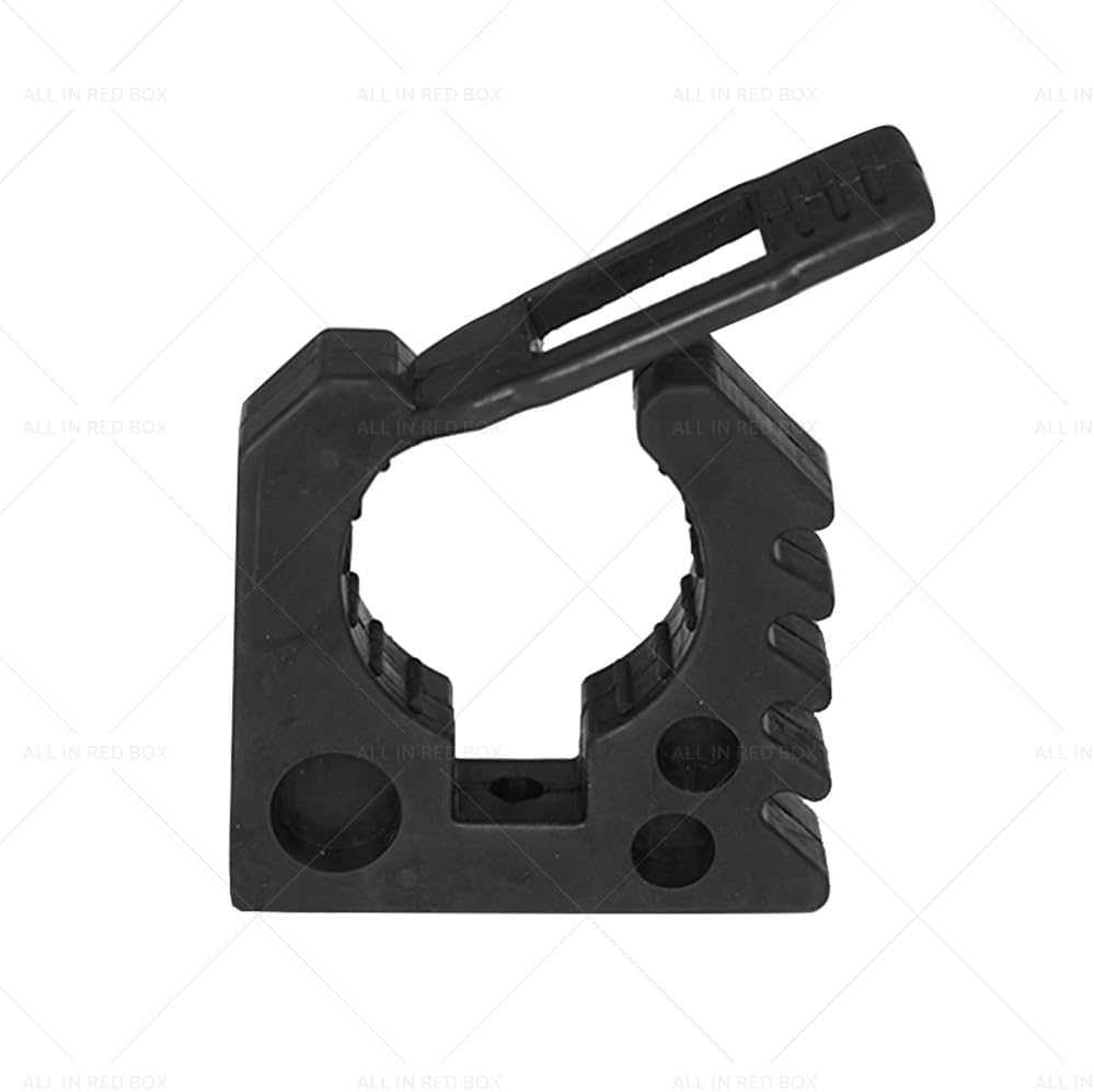 2Pcs Quick Fist Clamps Car Rubber Clamp Bases Adapter 25-45Mm Shovel Axe Retainer Fixing Holder image number 1