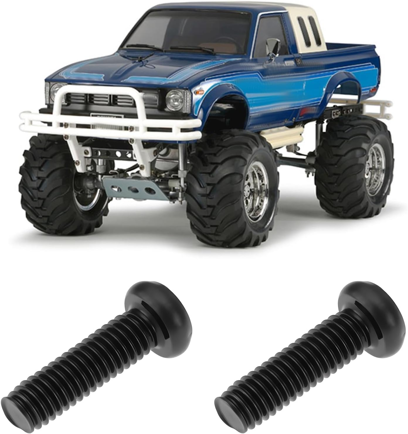 LT Easiyl 100Pcs Cross round Head Screws M3X10Mm 9804159 Compatible with RC Buggies Touring Cars Rally Cars