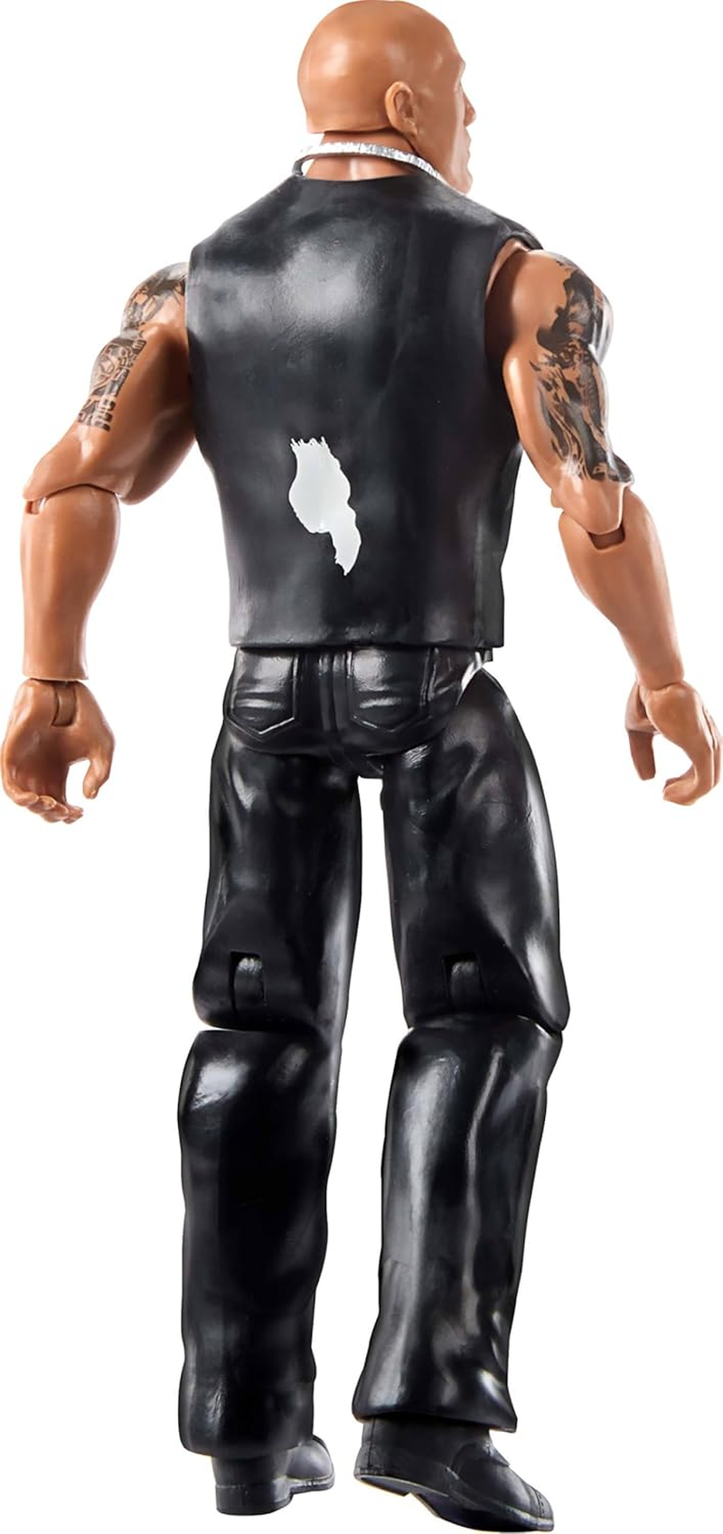 WWE the Rock Action Figure, Main Event Series #156, 6-Inch Collectible Superstar with 14 Articulation Points & Life-Like Look image number 1