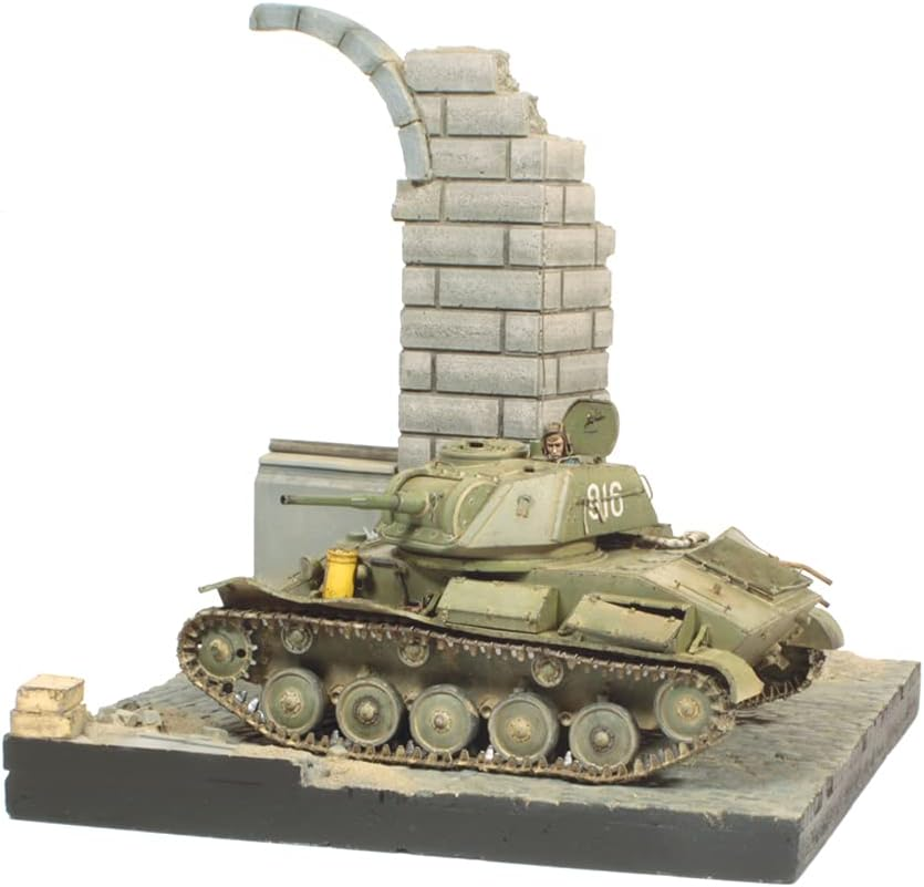 Acrylicos Vallejo S.L. Tabletop Supplies SC003 German Ruined Building Scenic Base Modelling Kit image number 1
