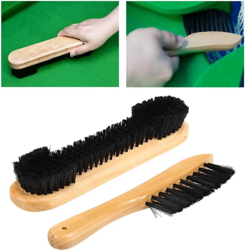 GYWHOOFT 9-Inch Billiard Table Brush Set Pool Cleaning Kit,Billiards Pool Table Cleaning Tools,Snooker Table Brush Set for Cleaning Billiards Table for Cleaning Billiards Table image number 1