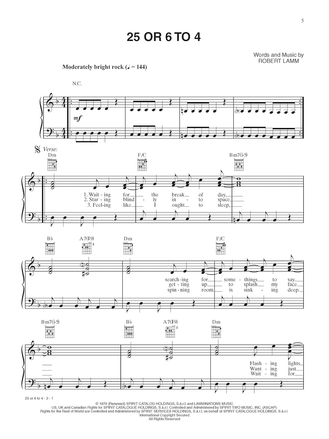 Alfred'S Easy Piano Songs -- Classic Rock: 50 Hits of the '60S, '70S & '80S image number 3