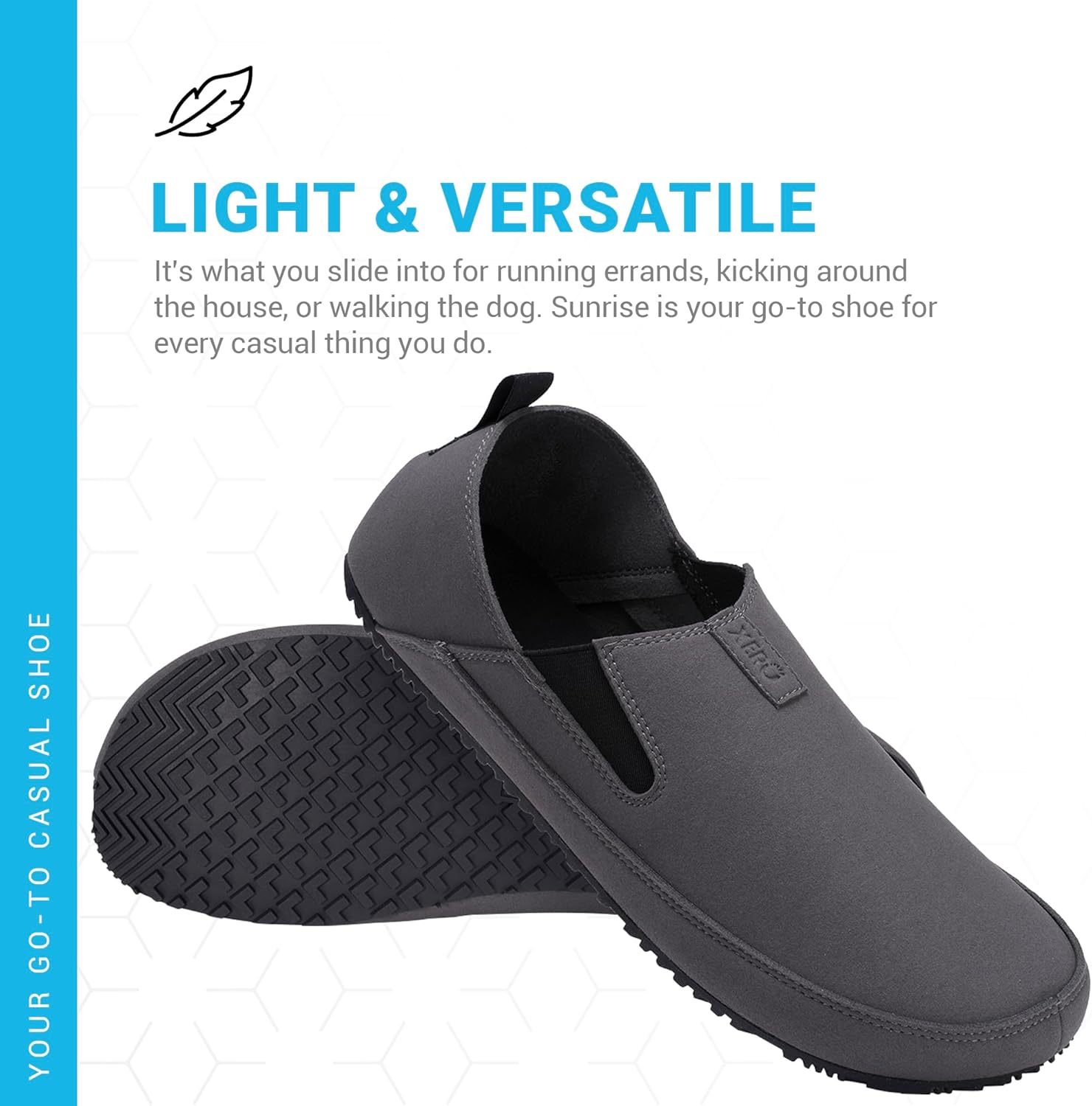 Xero Shoes Herren Sunrise Freizeitschuhe - Superleichte, Bequeme Schlupfschuhe F&uuml;r Camping- Und Reiseschuhe image number 6