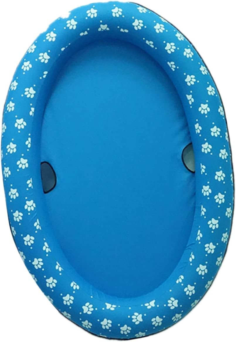 Hohopeti Water Play Mat Pet Inflatable Pool Floating Mat for Outdoor Pool Floats for Dogs Cats image number 4
