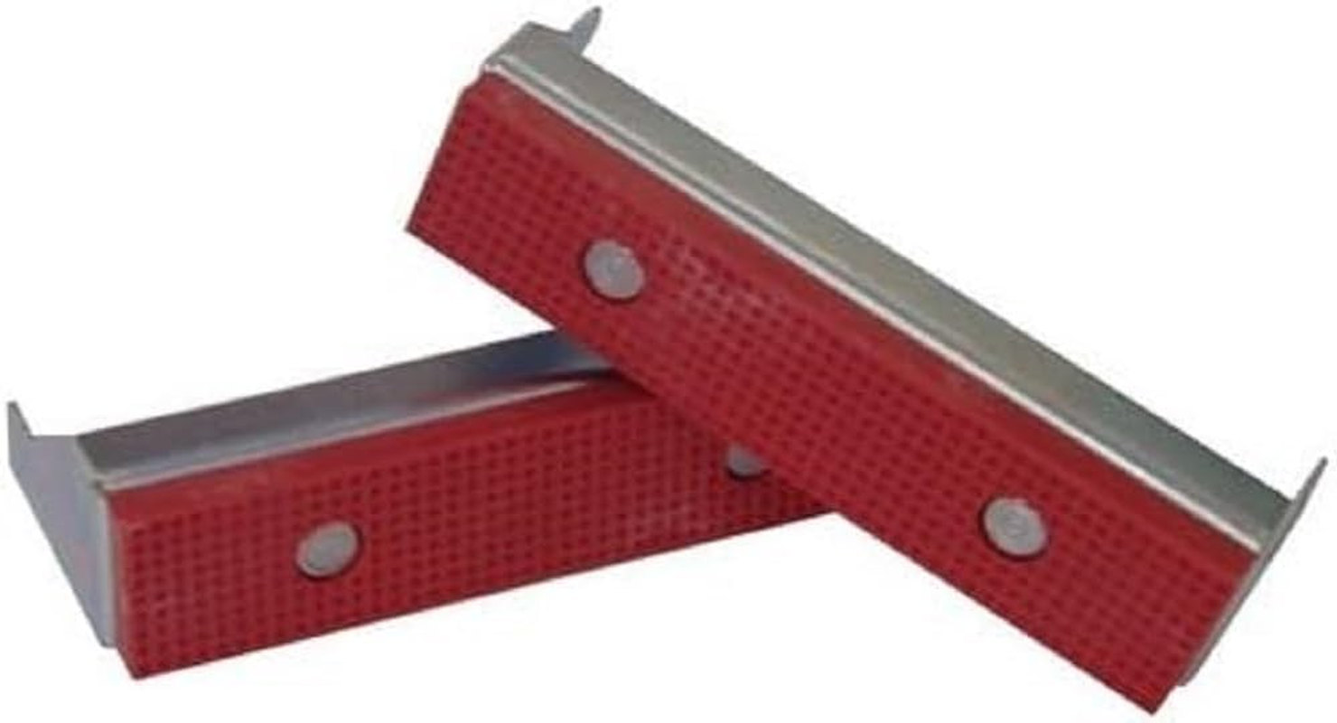 Eclipse Professional Tools EFG1 Pair of Fibre Grips 3" for 3" Mech Vice, Red