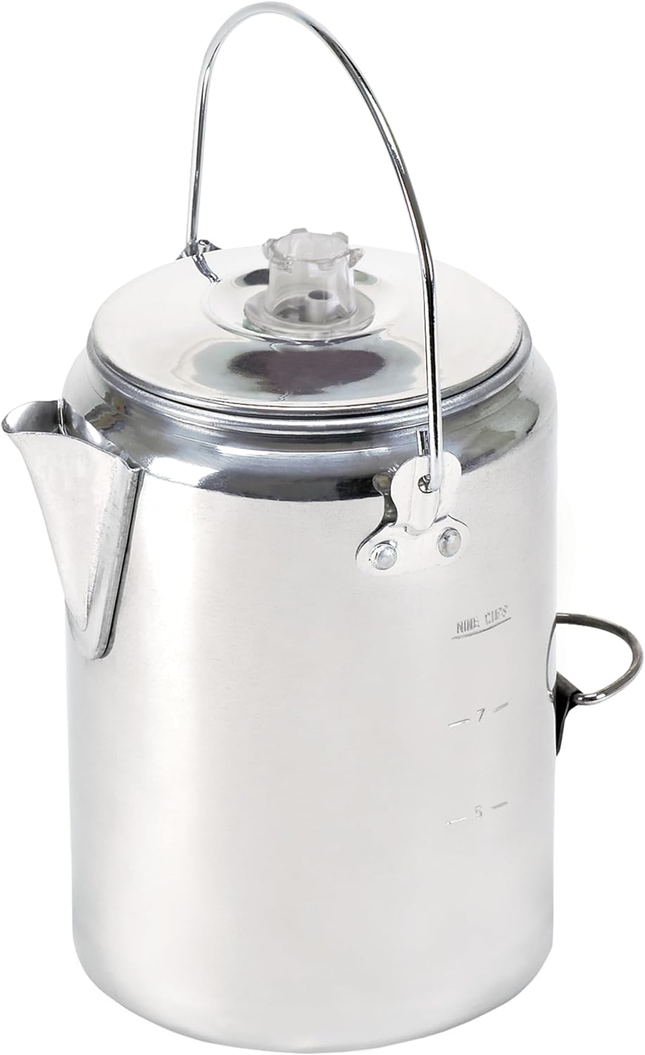 Stansport Camper'S Percolator Coffee Pot 9 Cups (277) Silver image number 4