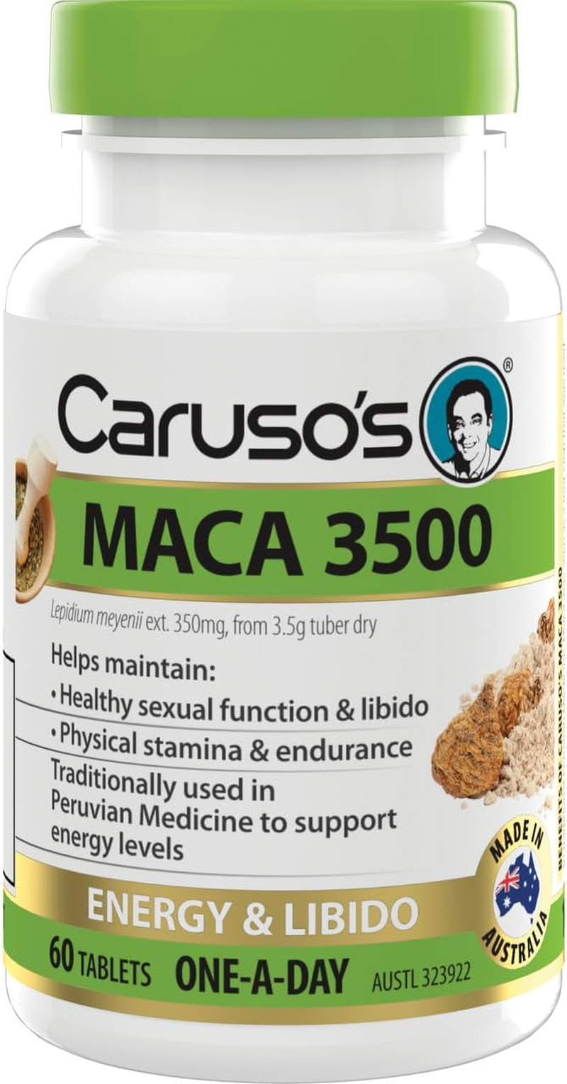 Caruso'S Natural Health Maca 3500 60 Tablets