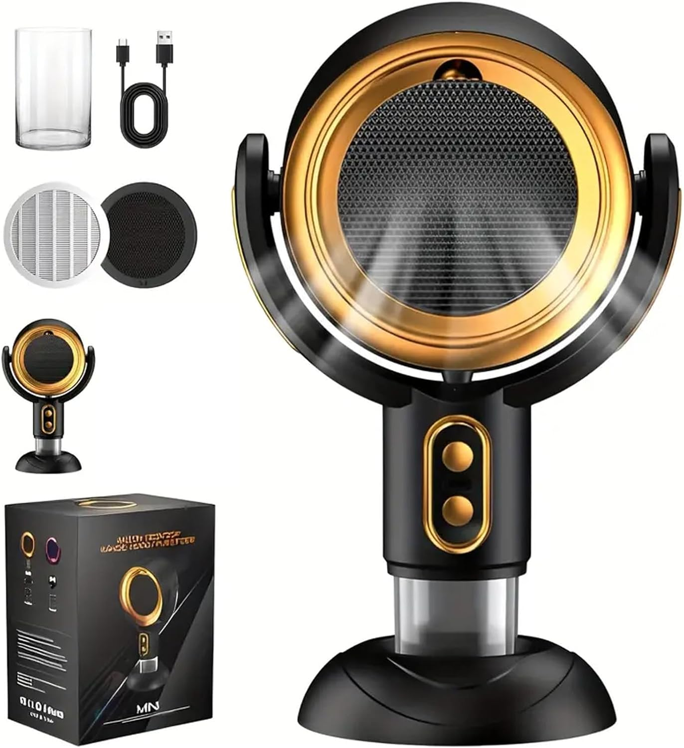 Puff Chill Fan for Smoking,Smoke Away Purifier Fan,Usb Powered Air Purification image number 5