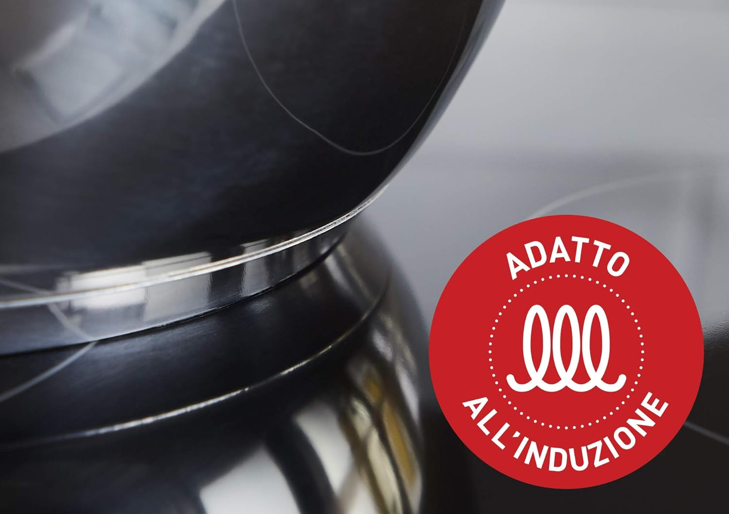 Lagostina Every Semi-Deep Casserole Dish Diameter 24 Cm in 18/10 Stainless Steel with Lagoseal plus Base, Satin Exterior and Wide Handles, Suitable for All Heat Sources, Including Induction image number 2