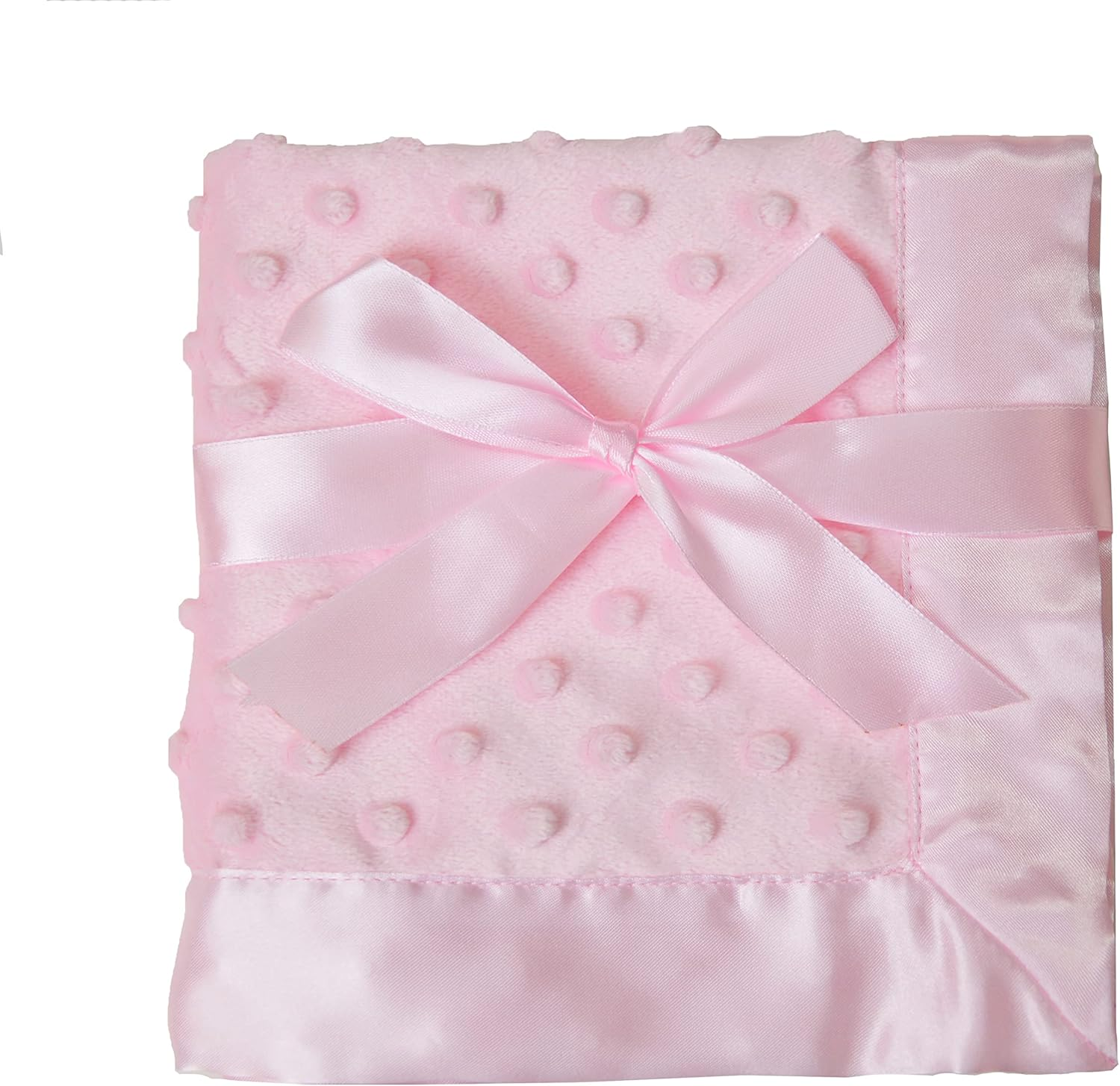 American Baby Company Heavenly Soft Chenille Blanket Set, Pink, for Girls