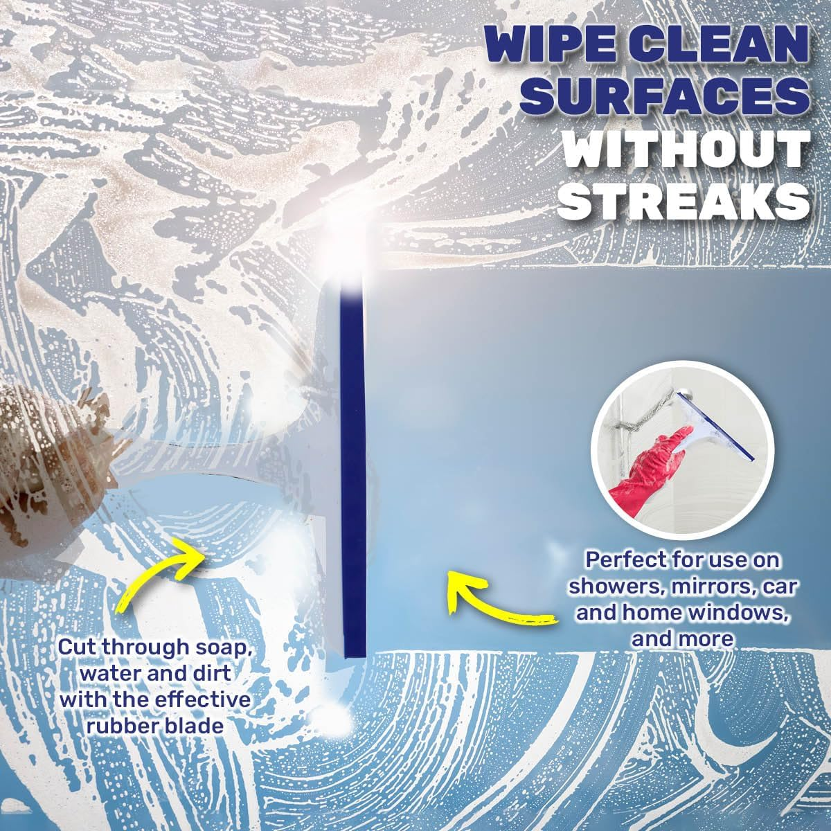 Cleaning Squeegee, 20.5 X 9 X 2.2 Cm Size image number 2