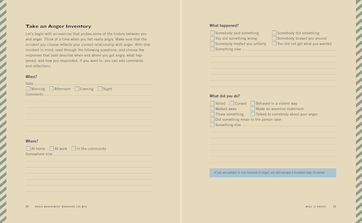 Anger Management Workbook for Men: Take Control of Your Anger and Master Your Emotions image number 6