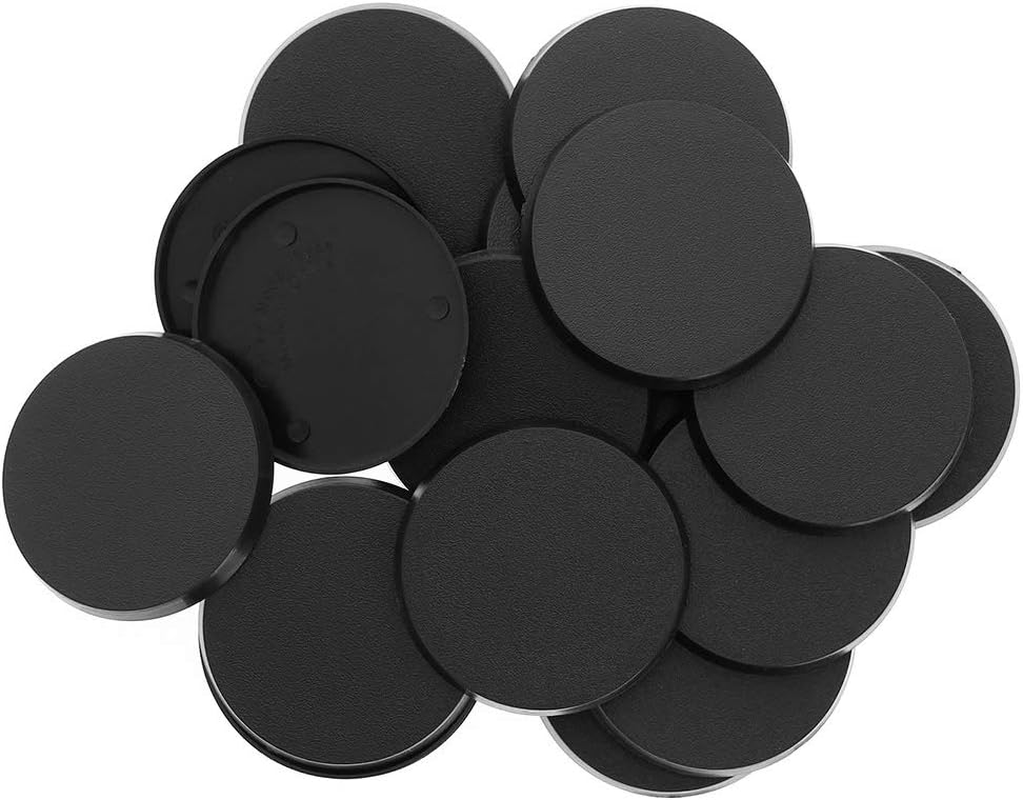 Evemodel MB540 100Pcs round Plastic Model Bases 40Mm or 1.57Inch for Gaming Miniatures or Wargames Table Games image number 2
