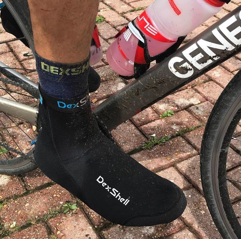 Dexshell Cycling Shoe Covers for Men and Women, Showerproof & Windproof for Winter Road Cycling Biking Overshoes image number 5