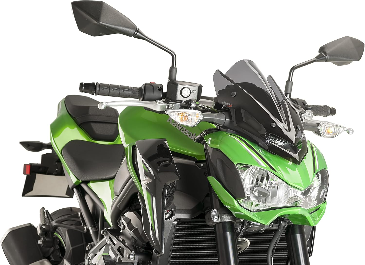 Puig 9689F Windscreen Naked New Generation for Kawasaki Z900 17' image number 1