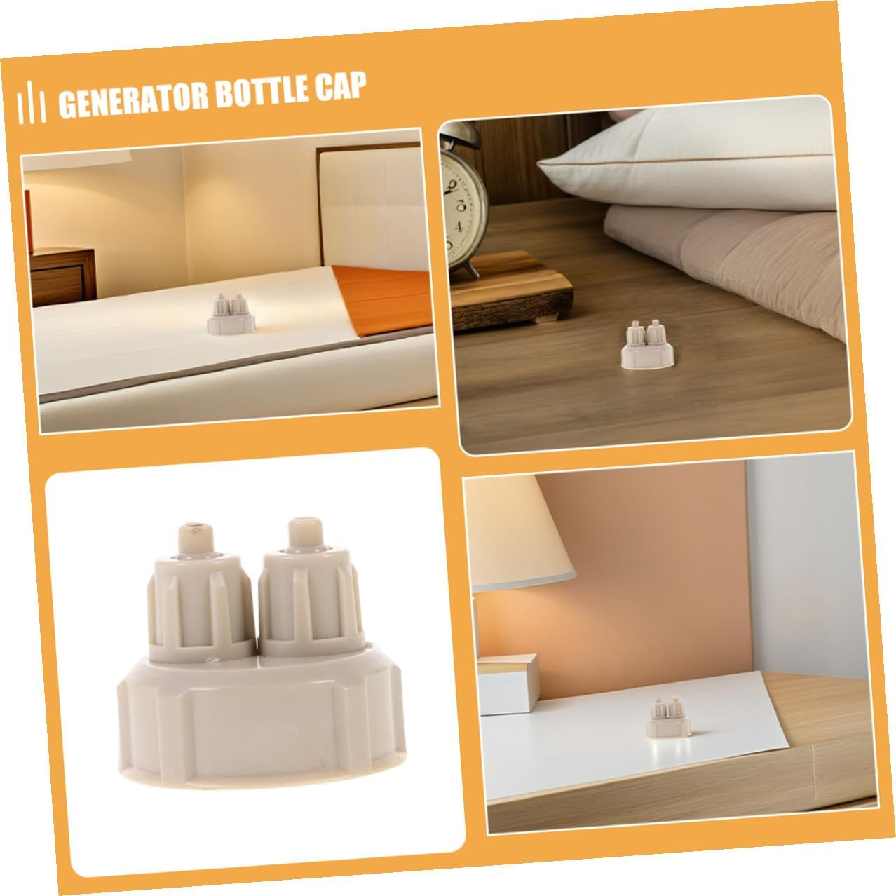 UKCOCO 8 Pcs Portable Generator Bottle Caps High Pressure DIY Aquarium Diffuser Covers Multifunctional Quick Screw Caps for Efficient Gas Sealing and Stable System image number 6