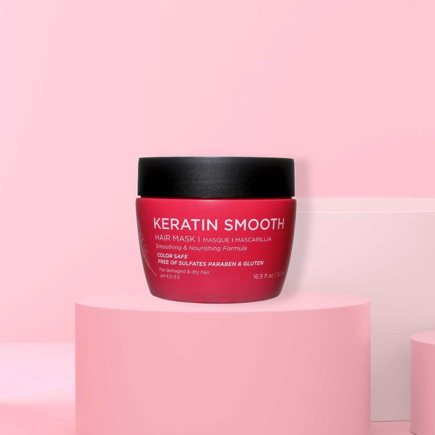 Luseta Keratin Smooth Hair Mask 500Ml image number 1