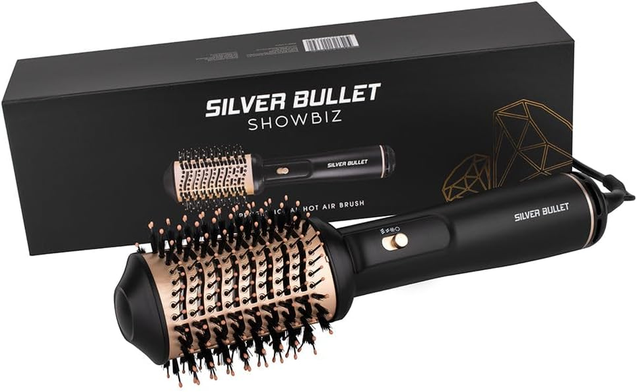 Silver Bullet Oval Showbiz Hot Air Brush 900508 image number 1