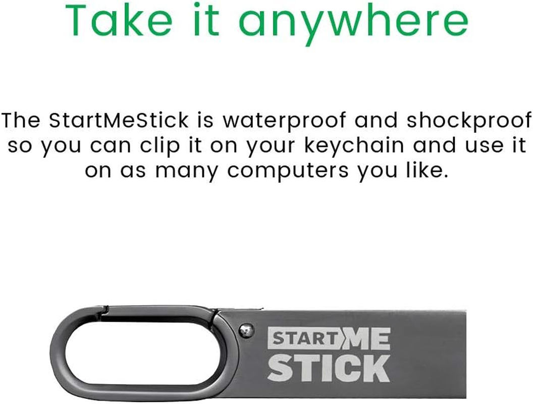 Startmestick Private, Secure, and Fast Computer on a USB Stick for Macs and Windows - Unlimited Use on Unlimited Laptops or Desktops for 2 Years - Affordable Extra Computer on a USB Stick image number 6