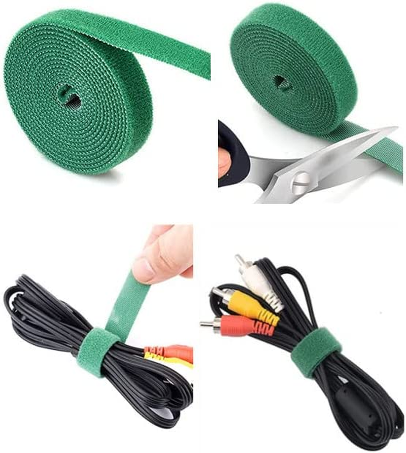 65.6 Feet Garden Ties Reusable Nylon Plant Twist Tie Strap for Effective Growing