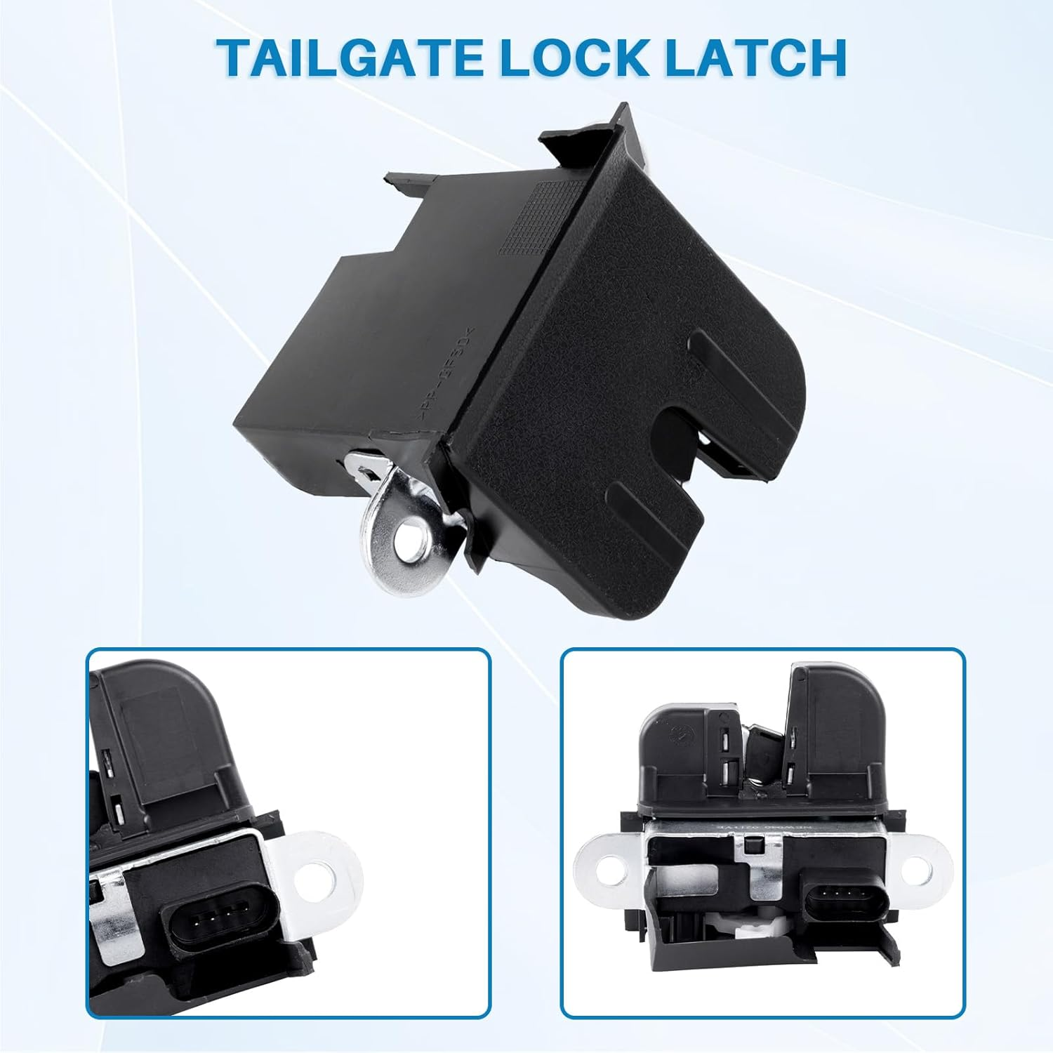 Tailgate Lock, Boot Lock, Latch for Golf Mk7 5G6827505 image number 6