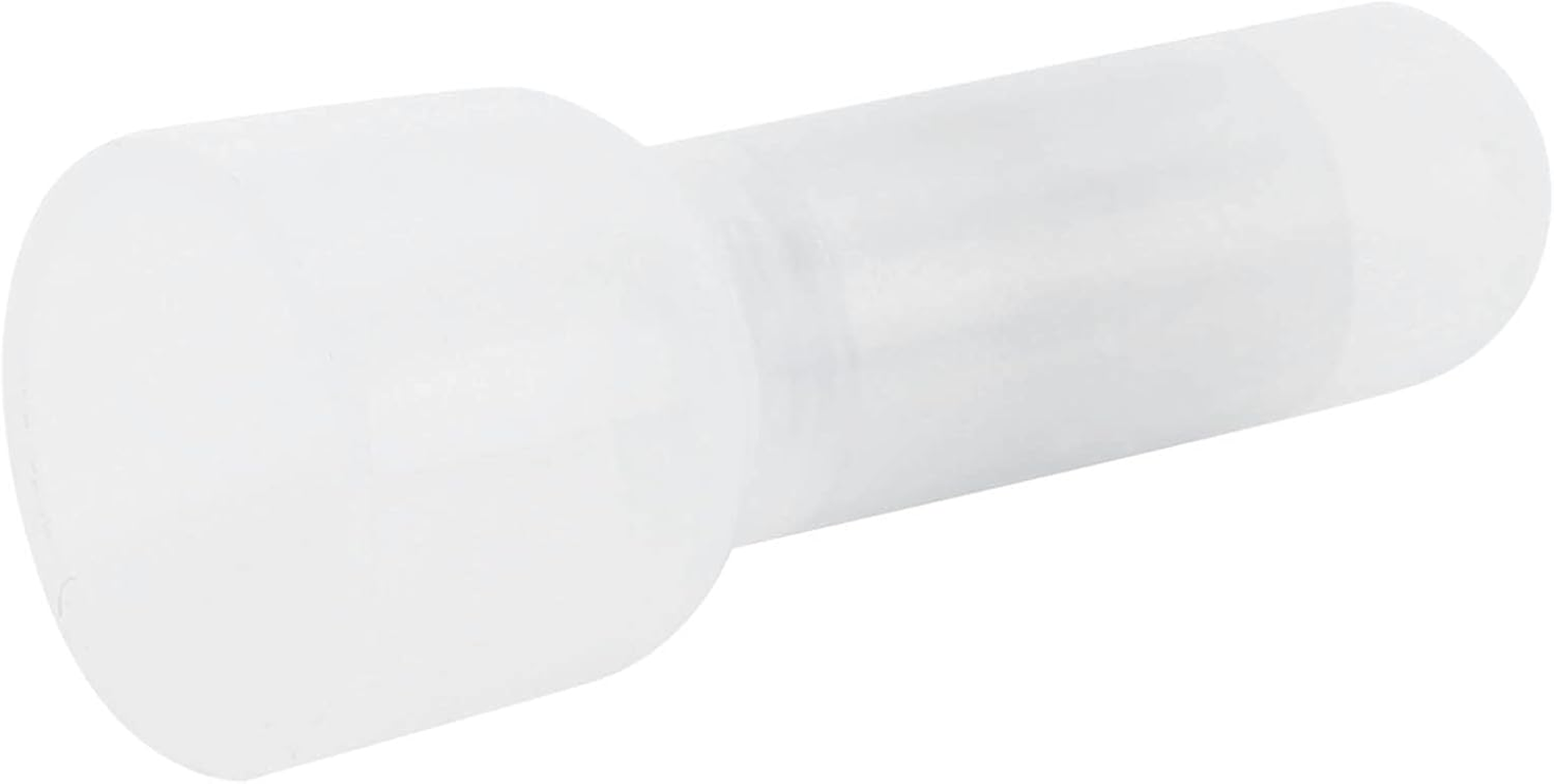 Baxnore 1000 Pcs Closed End Terminal, Nylon Transparent Crimping Cap Wire Cable Connector Kits, Closed End Crimp Connector for Car Audio Electrical Equipment (CE1) image number 4