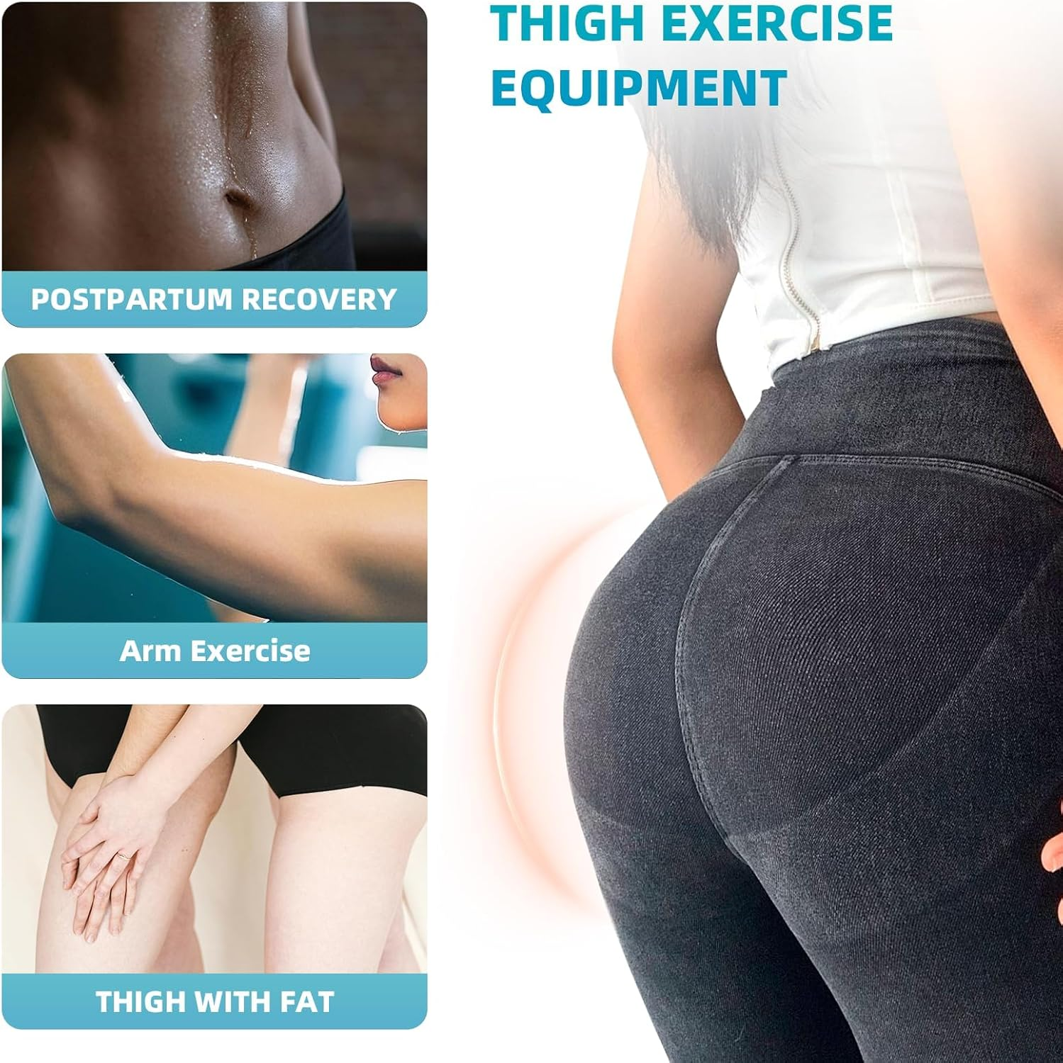 Pelvic Floor Trainer, 2025 New Pelvic Floor Exercise Devices, Kegel Exercise Muscle Trainer Legs Yoga Machine Leg Pelvic Floor Muscle Exercise with Counter image number 3