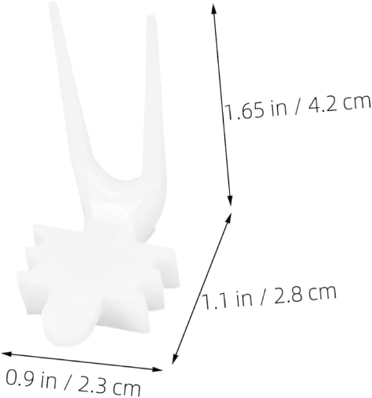 Bird Cage Food Holder - Parrot Fruit Feeder Parrot Vegetable Skewer Set of 20 | Small Bird Treats Skewers for Birds Animals image number 2