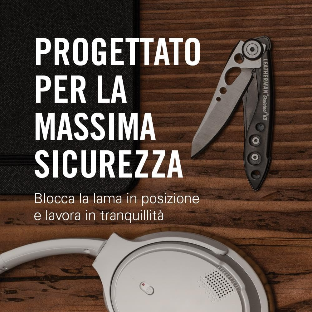 Leatherman Skeletool KB - Lightweight, Robust Multi-Purpose Pocket Tool with Bottle Opener, Stainless Steel, Nightshade image number 2