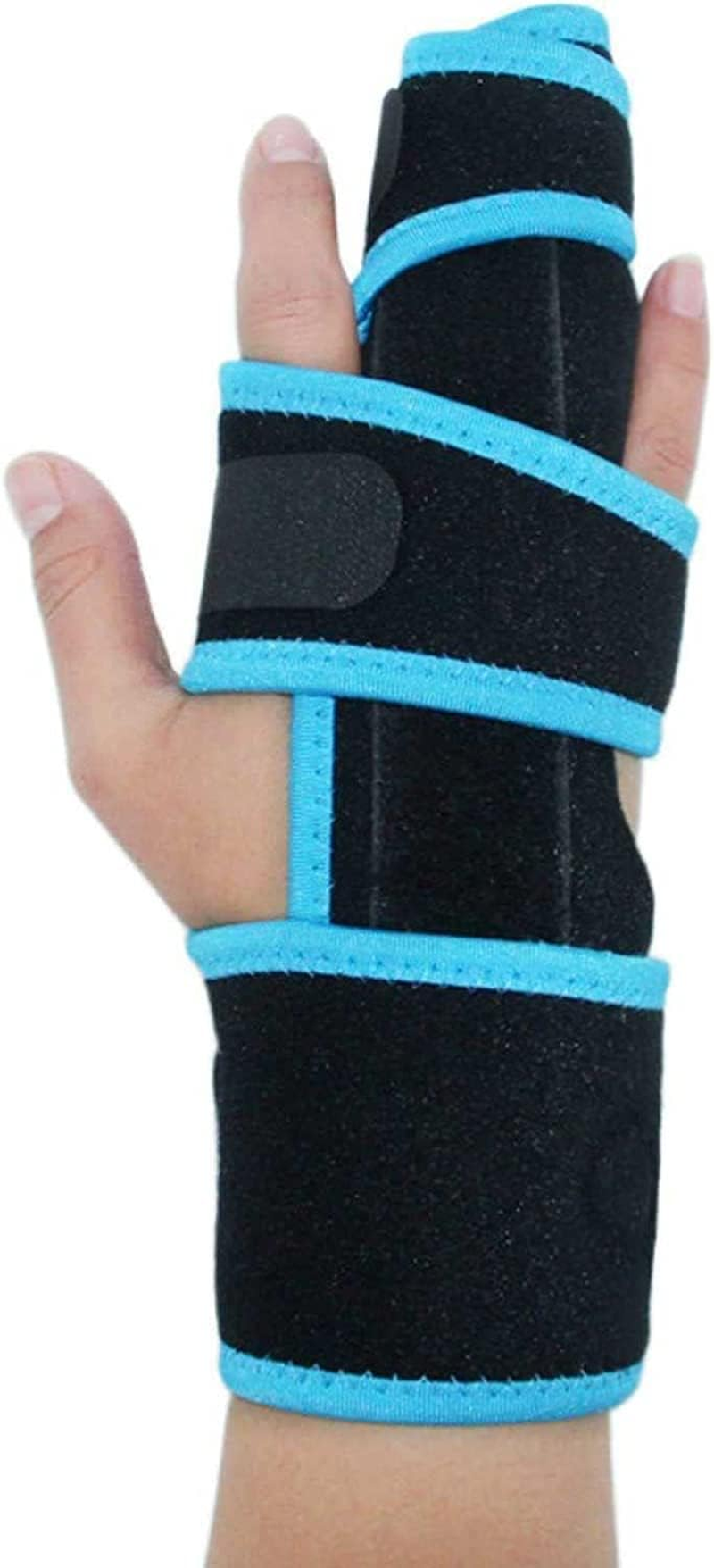Trigger Finger Splint,Universal Adjustable Size Portable Aluminum Brace Support Guard Wrist Brace Finger Splint for Fixation Protection of Finger and Phalanx and Metacarpal Bone