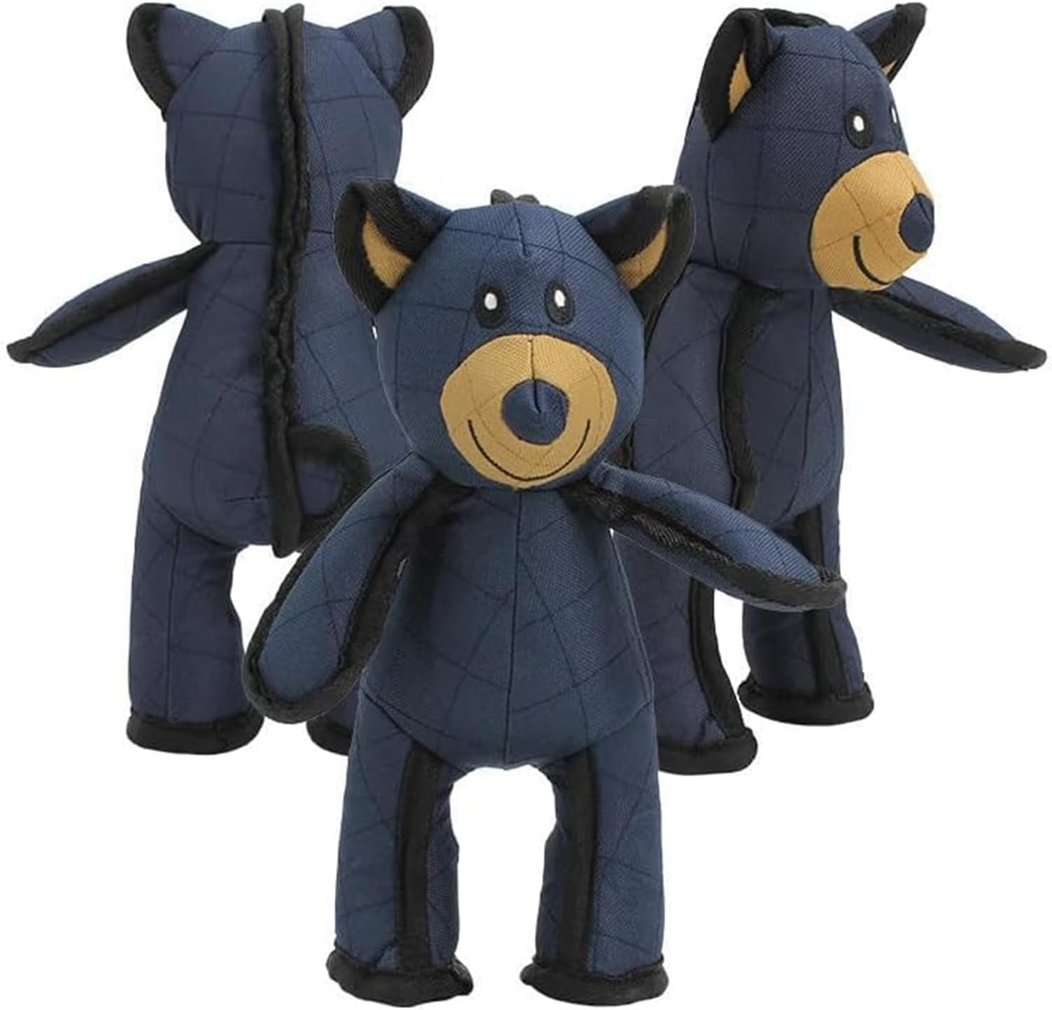 2025 New Unbreak Bear Dog Toy, Unbreakable Extreme Bear Upgraded, Indestructible Bear Dog Toy with Squeaker, Durable Interactive Puppy Toys to Reduce Anxiety & Boredom (Dark Blue) image number 4