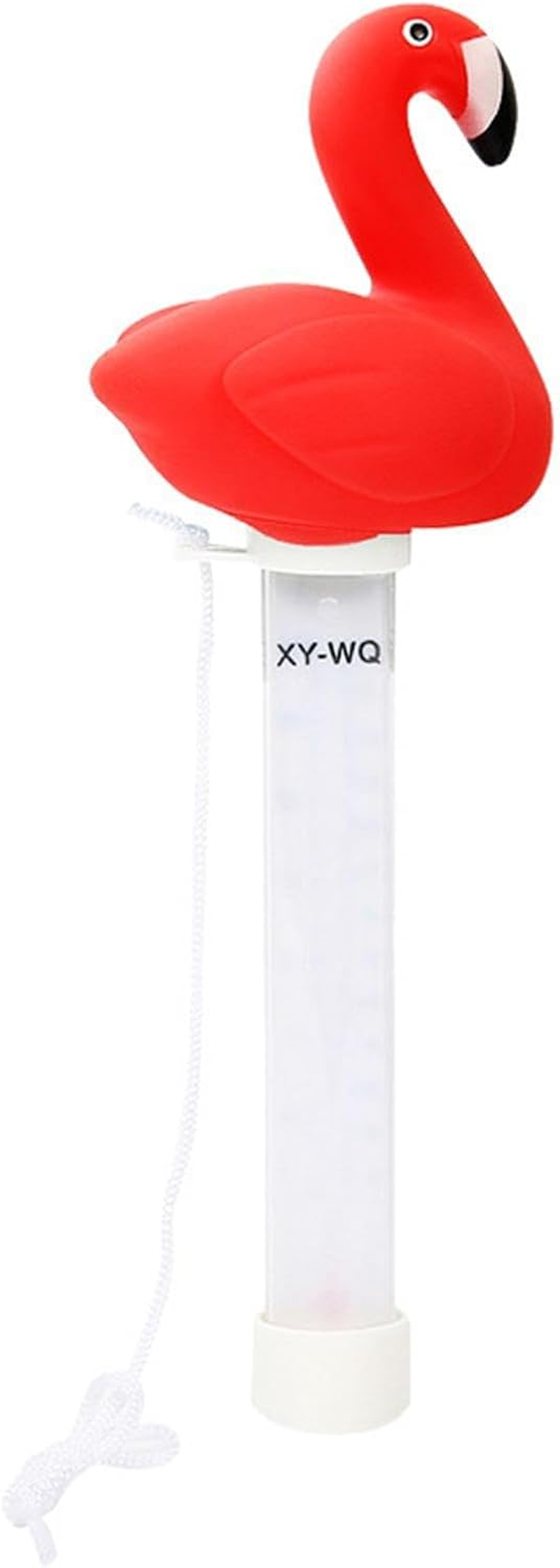 Fenteer Floating Pool Thermometer,Flamingo Gauge Easy to Read SPA Water Thermometer with String for Shower, Fishing Pond, Ice Bath image number 5