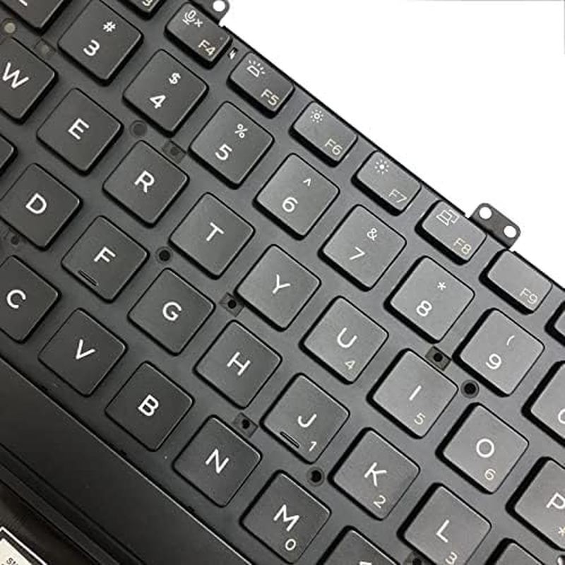 Zahara Keyboard with Backlit US Replacement for Dell Latitude 7400 3400 5400 7410 5401 5411 RN86F 0RN86F NOT Fit for Latitude 7400 2-In-1 (Black) image number 4