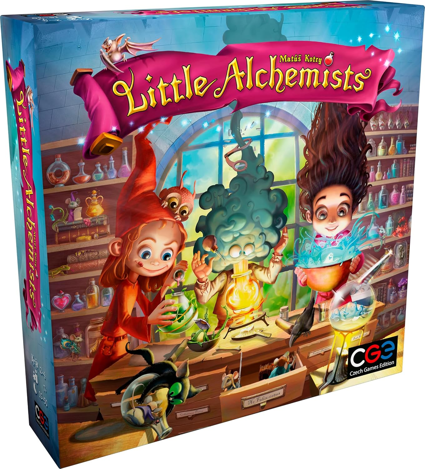 Czech Games Edition CGE00119 Little Alchemists Board Game image number 3