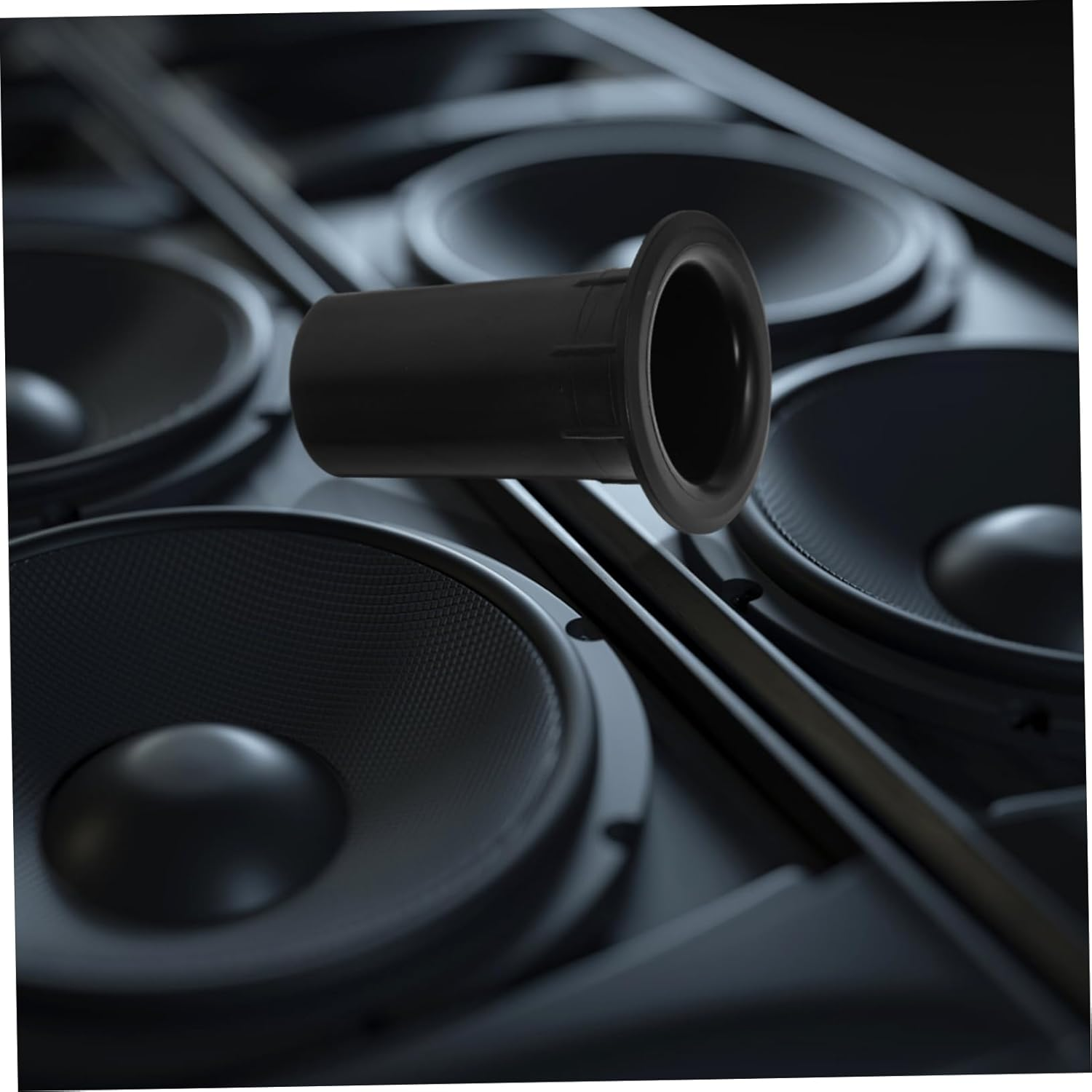 LAPYAPPE 12 PCS Plastic Speaker Port Tube Bass Reflex Accessory for Improved Speaker Cabinets Durable and Safe Replacement for Home image number 1