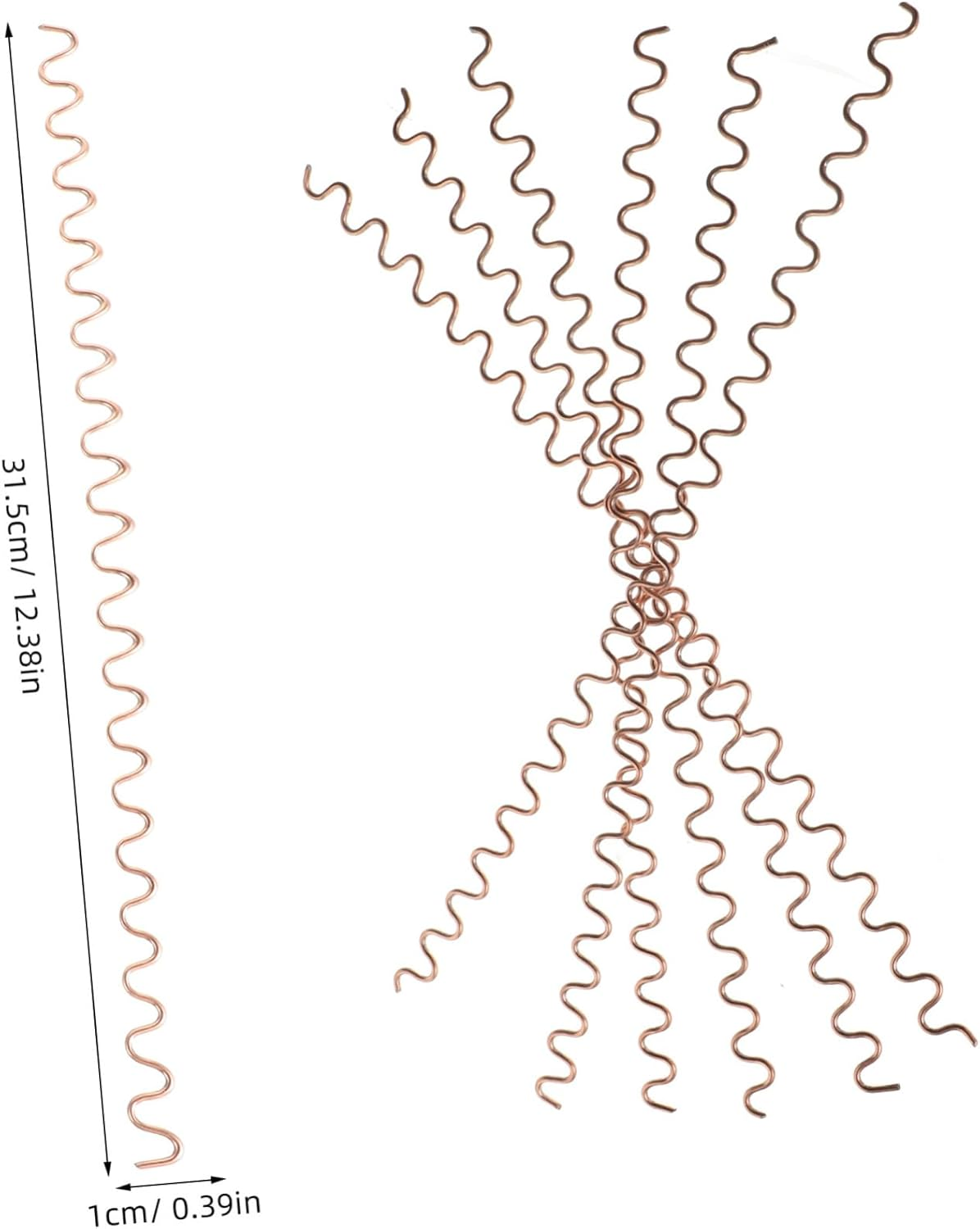 Beatifufu Car Denting Tool 100Pcs Wave Welding Wire Replacement for Vehicle Bumper Repair Dent Pulling Wire for Car Body Denting Accessory for Automotive Repair